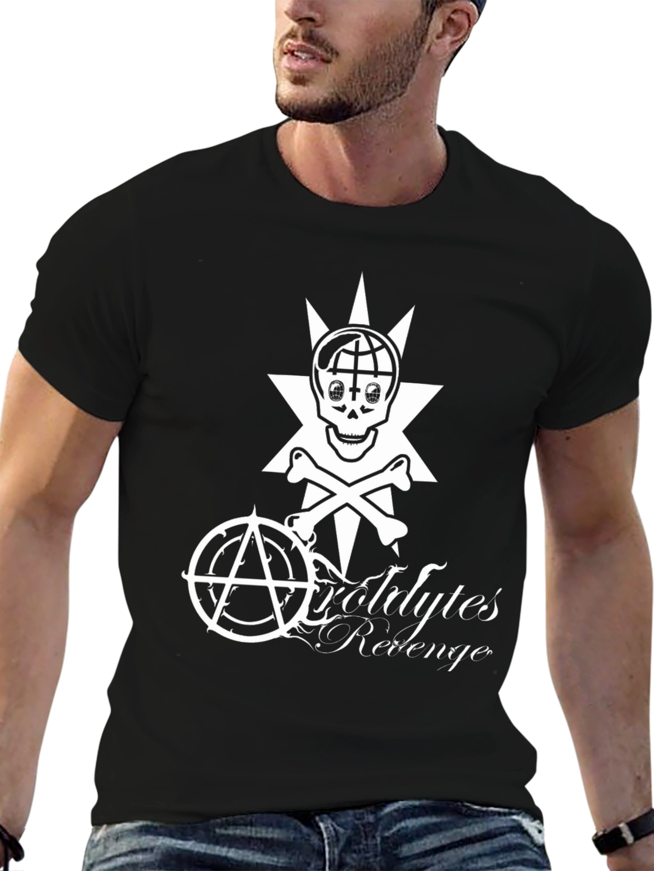 Protolytes Revenge Black Graphic Tee
