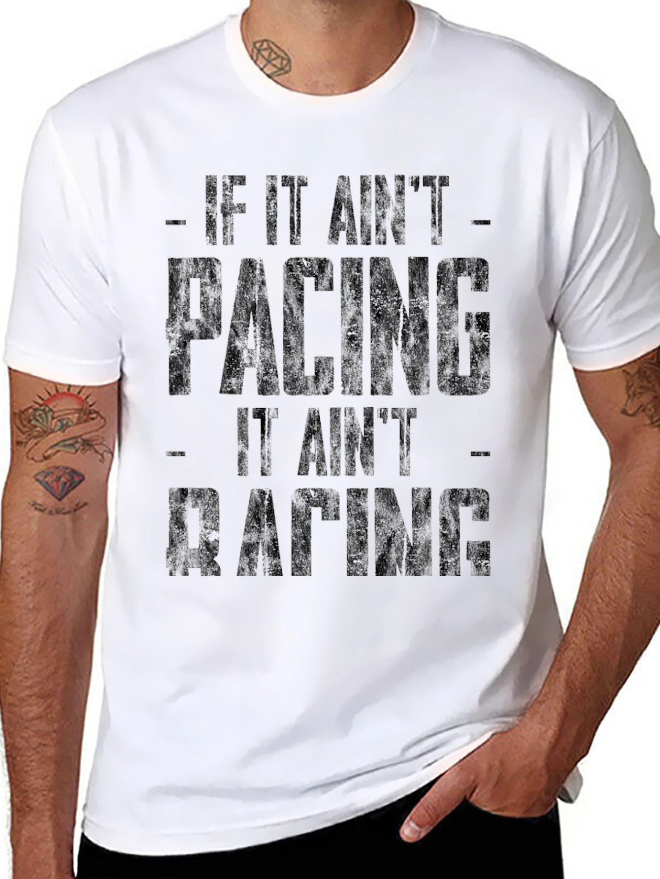 If It Aint Facing It Aint Racing T-Shirt