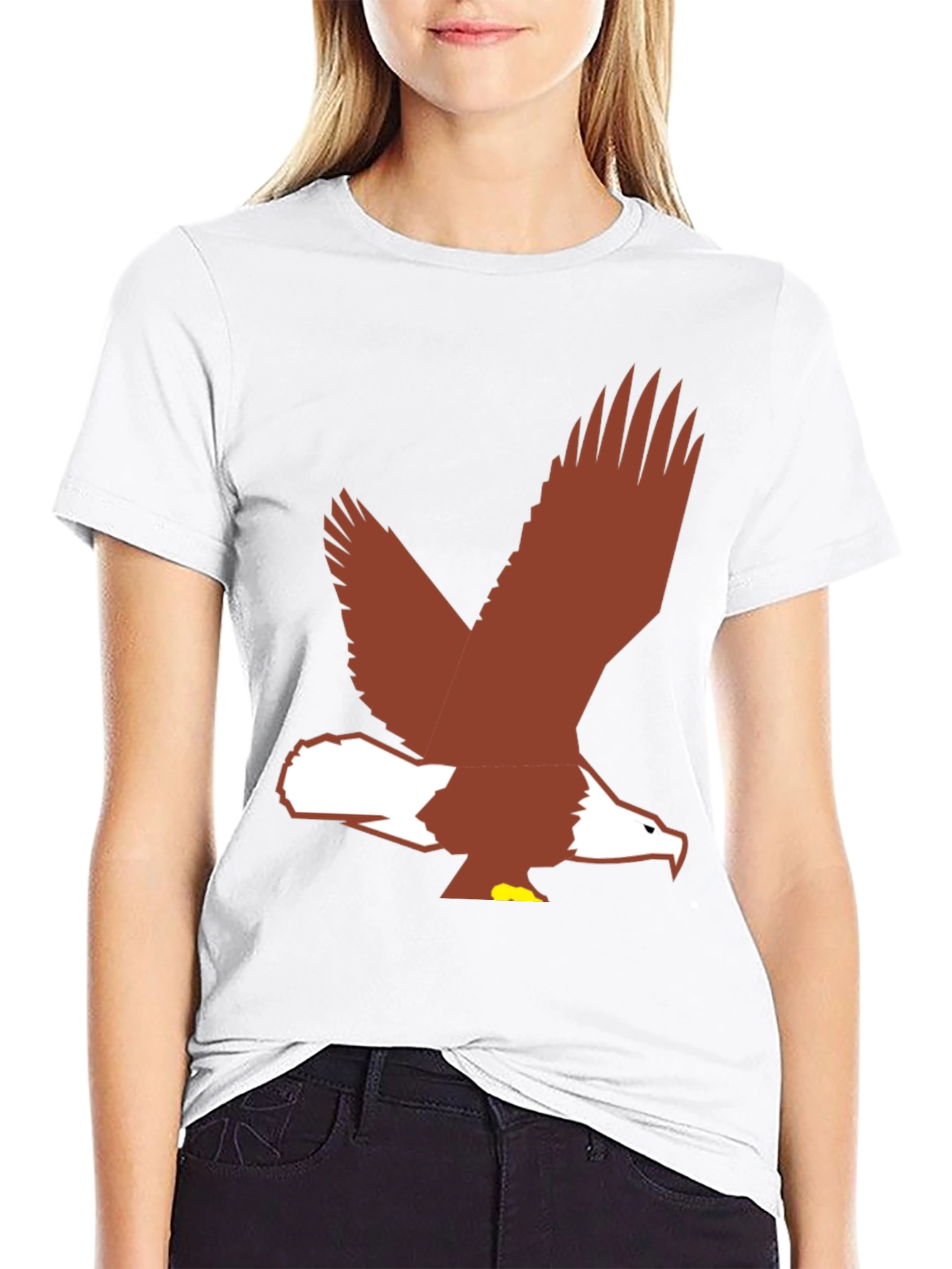 Black Eagle Graphic Tee - Stylish & Bold