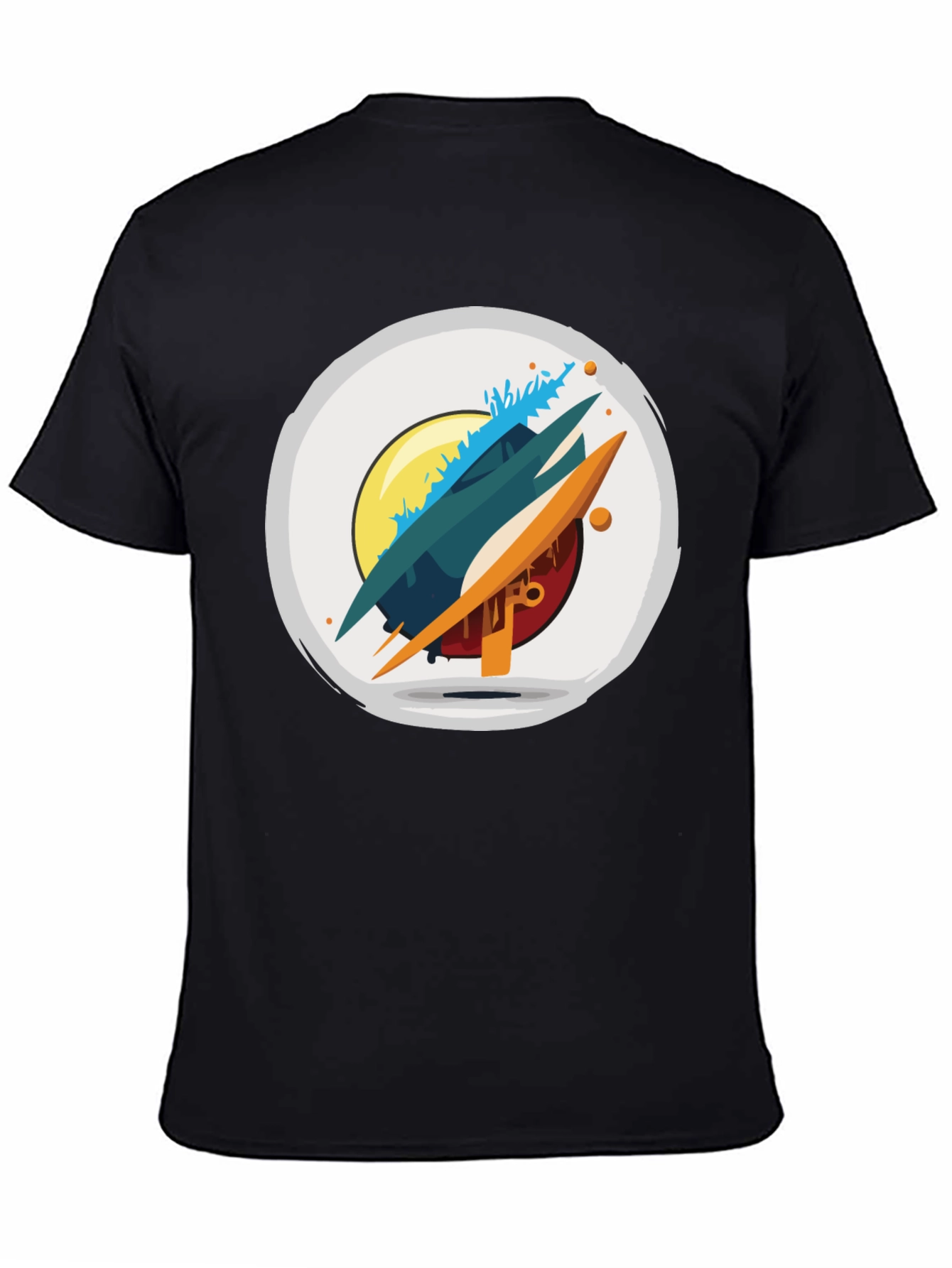 Abstract Graphic T-Shirt - Modern Art Tee