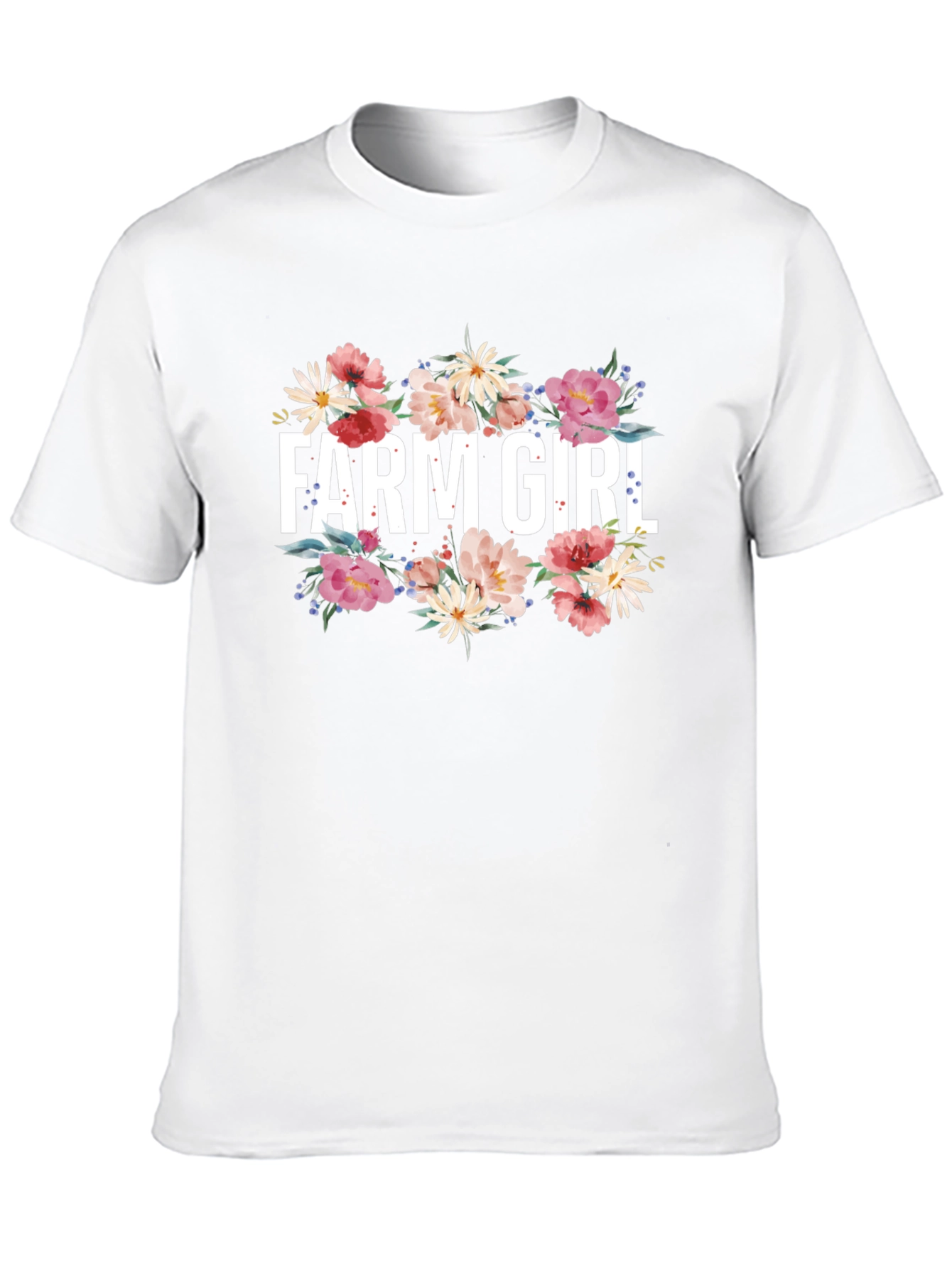 Farm Girl Floral Tee