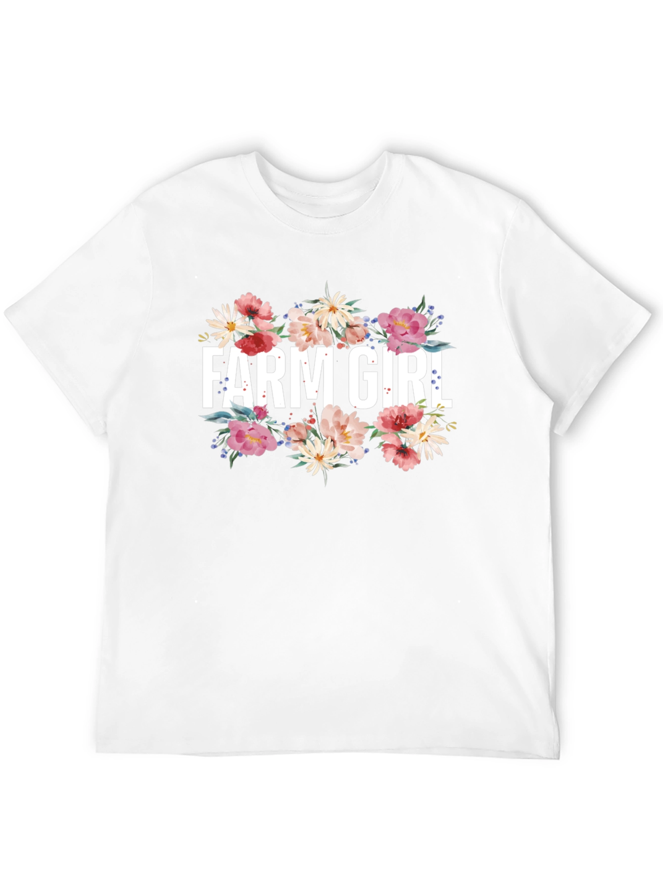 Farm Girl Floral Tee