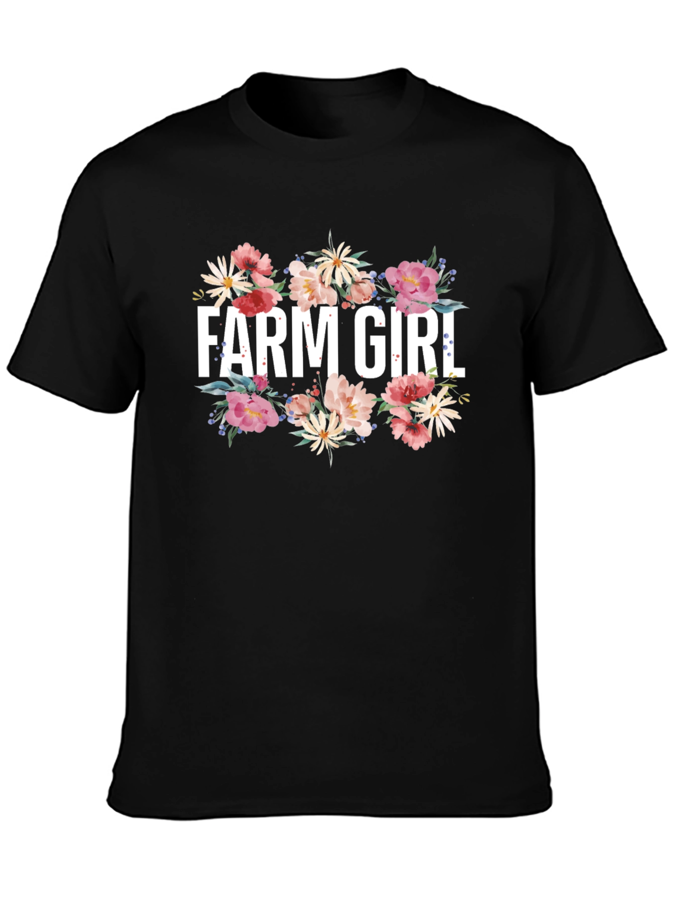 Farm Girl Floral Tee