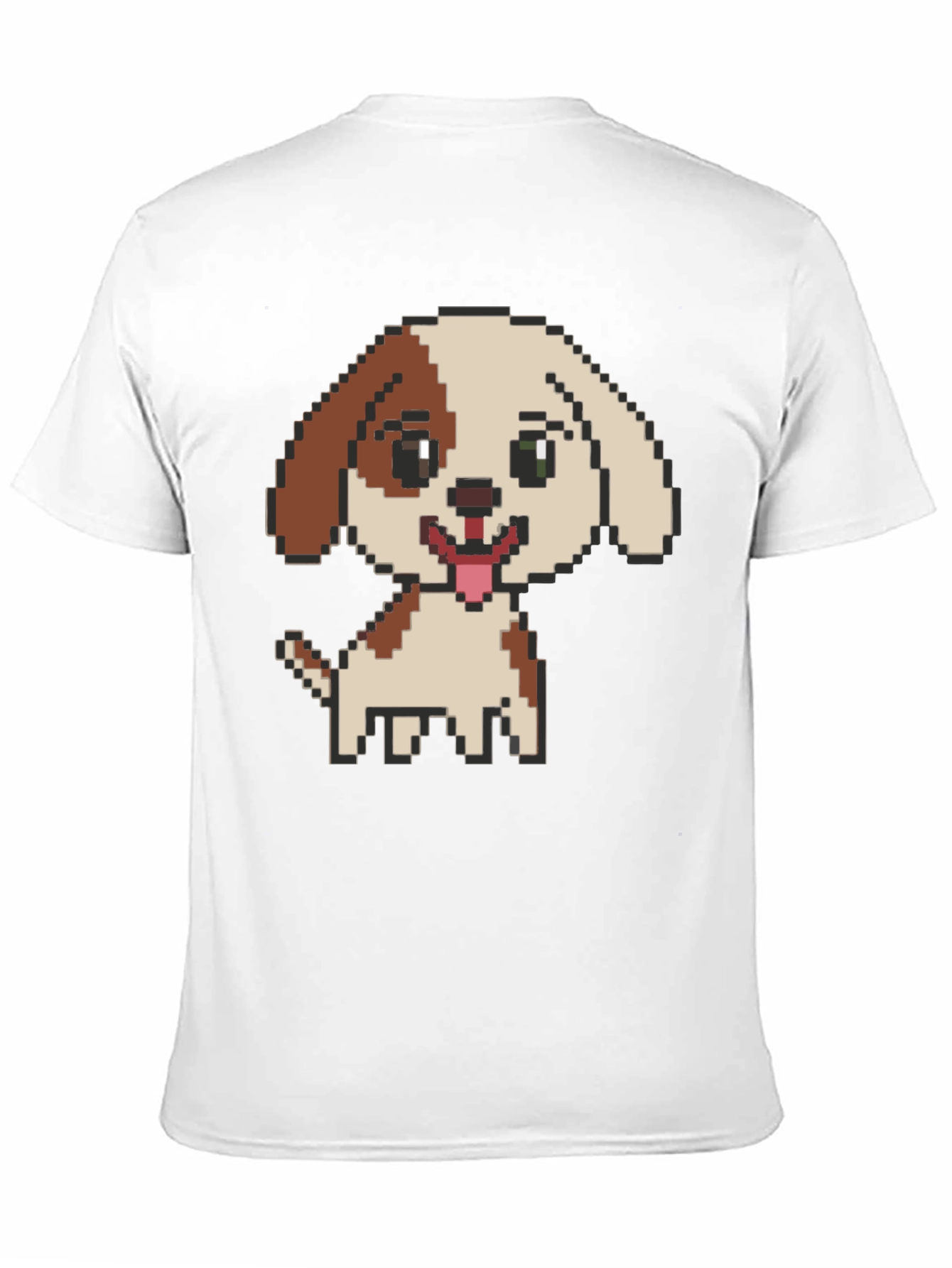 Pixel Art Puppy Graphic Tee