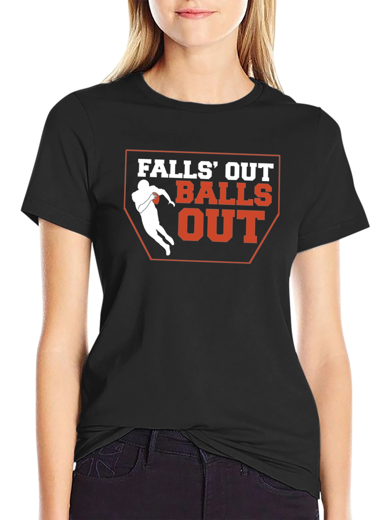 Falls Out Balls Out Graphic T-Shirt
