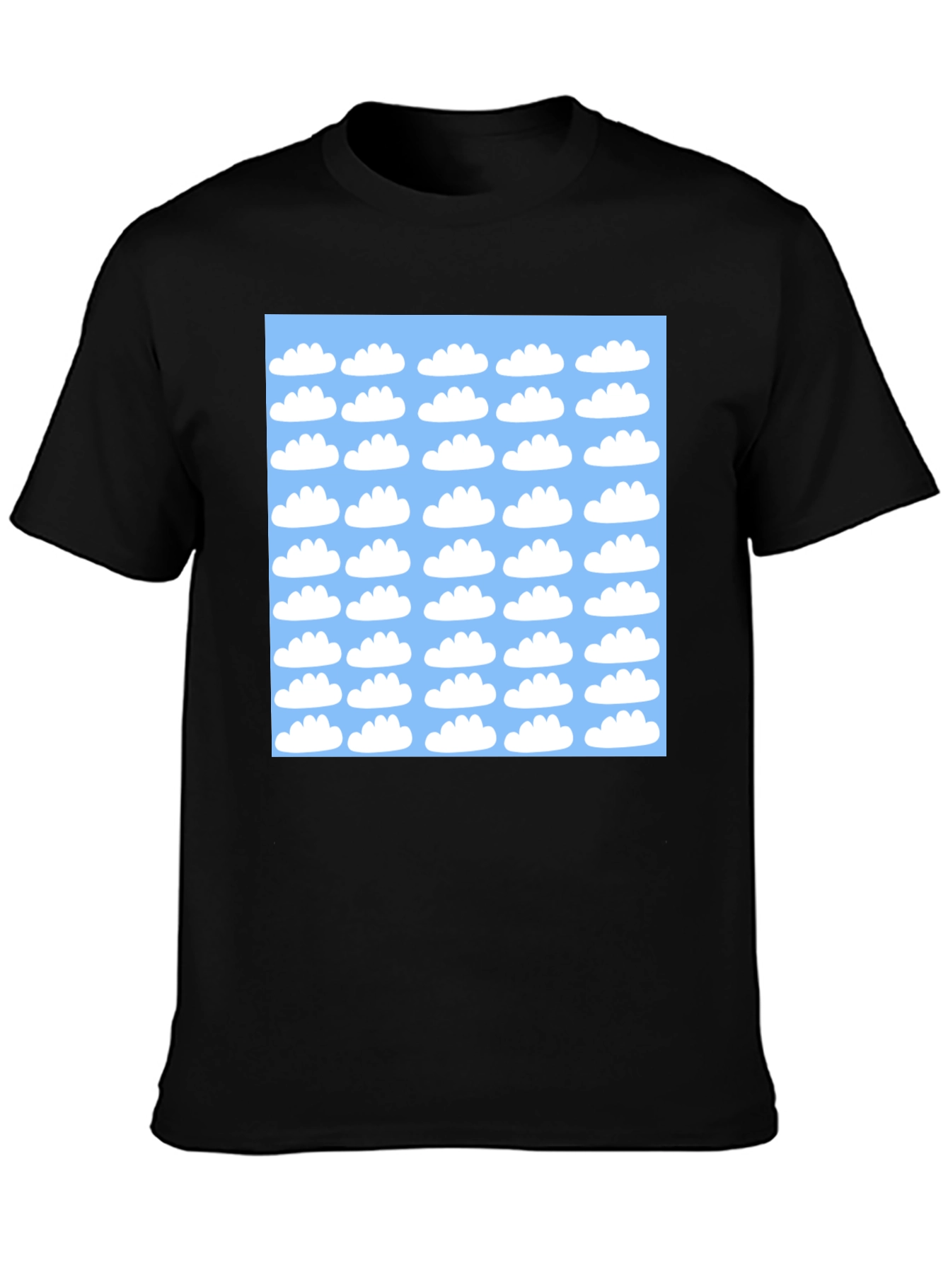 Sky Cloud Pattern T-Shirt