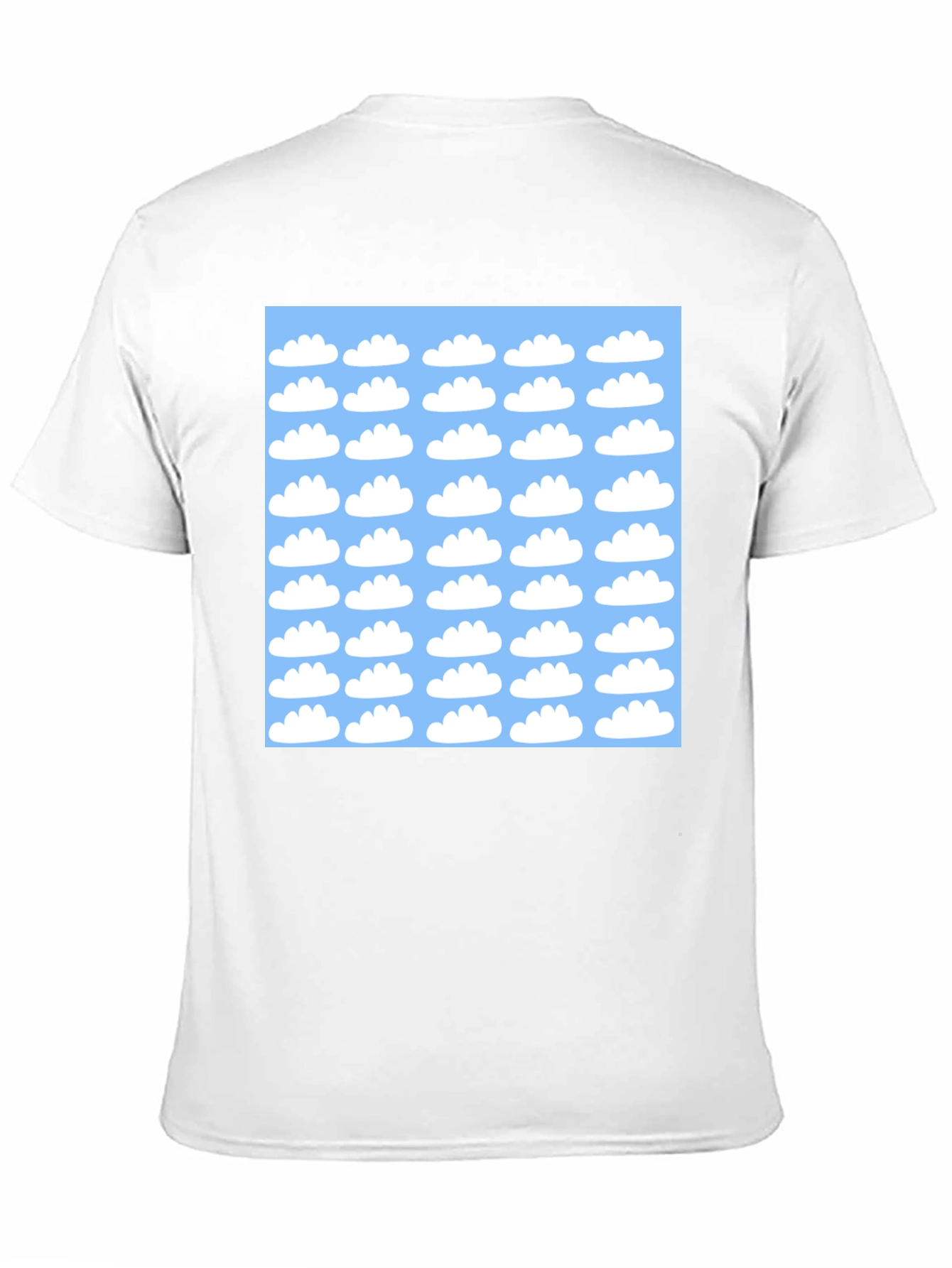 Sky Cloud Pattern T-Shirt