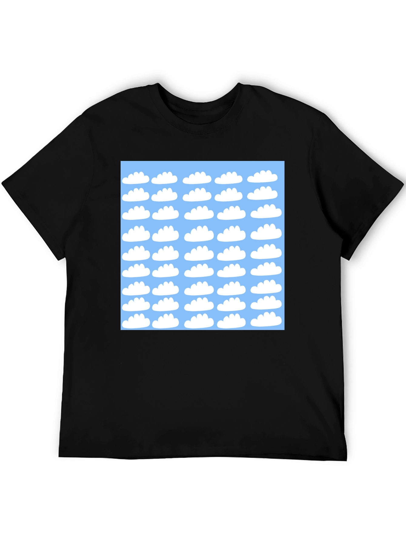 Sky Cloud Pattern T-Shirt