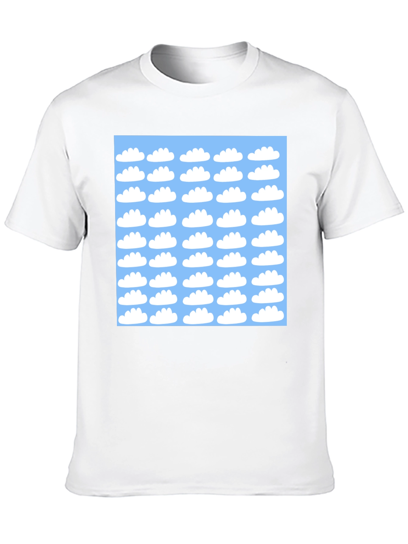 Sky Cloud Pattern T-Shirt