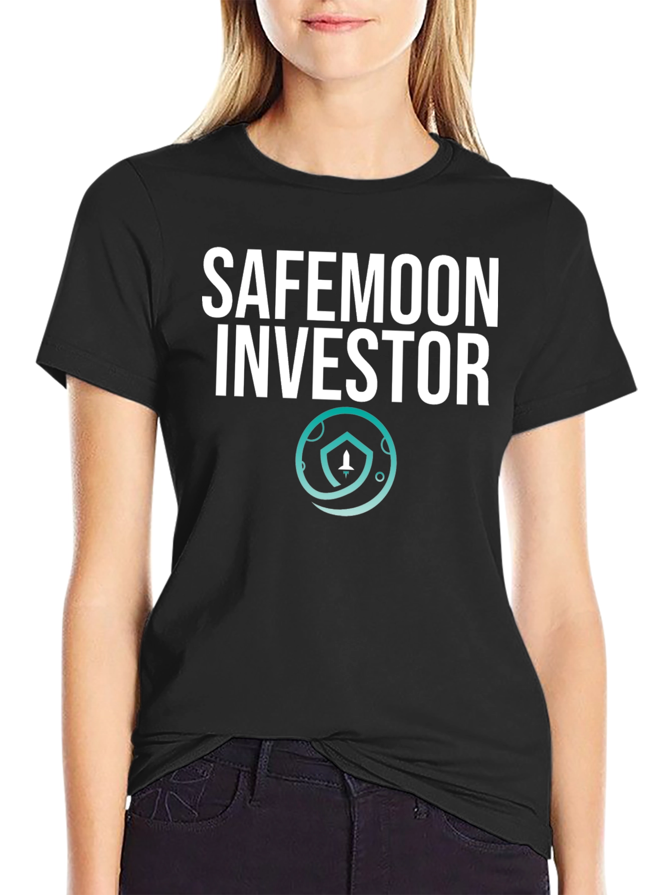 SafeMoon Investor Black T-Shirt