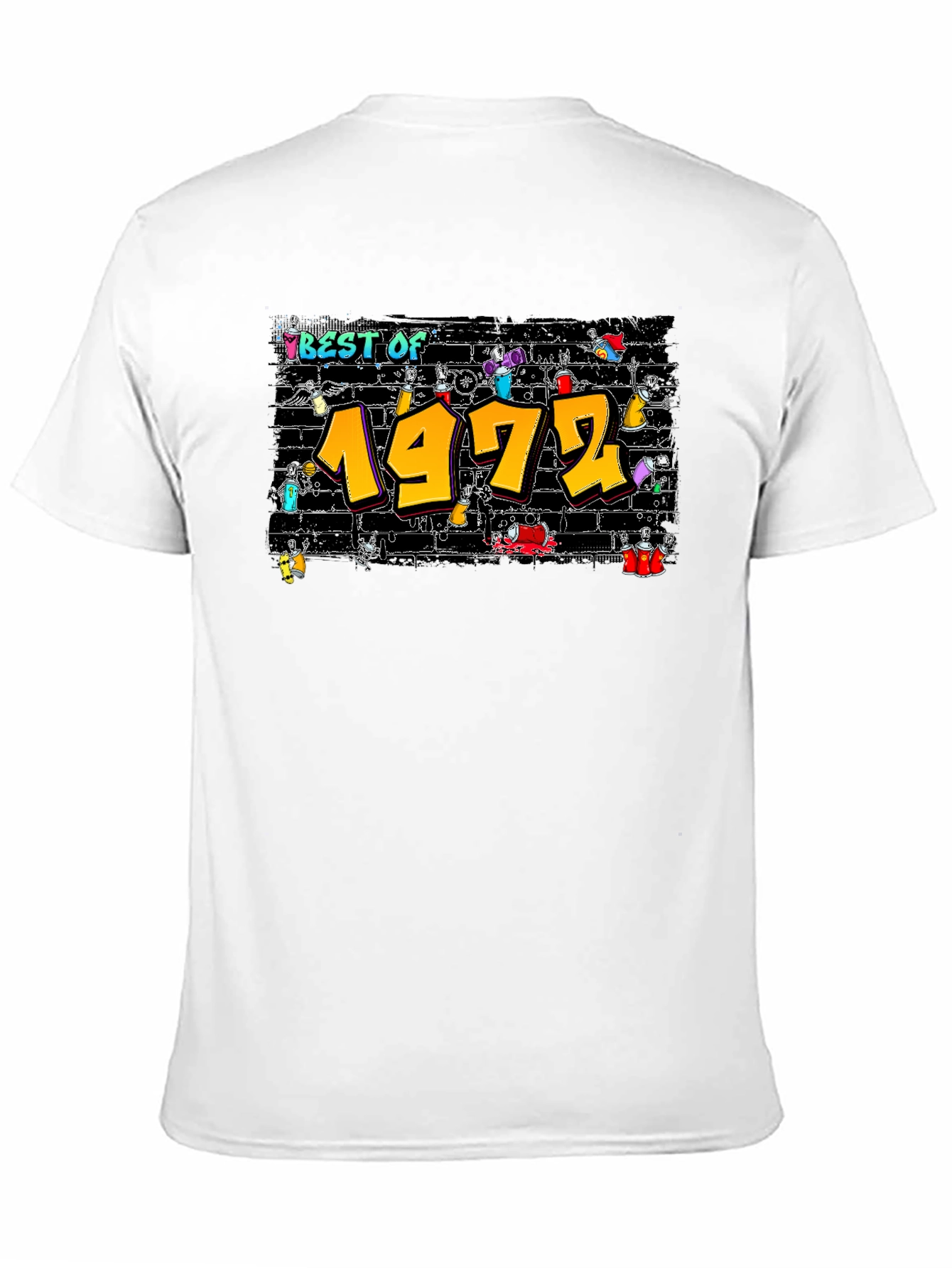 Best of 1972 Graffiti Style T-Shirt