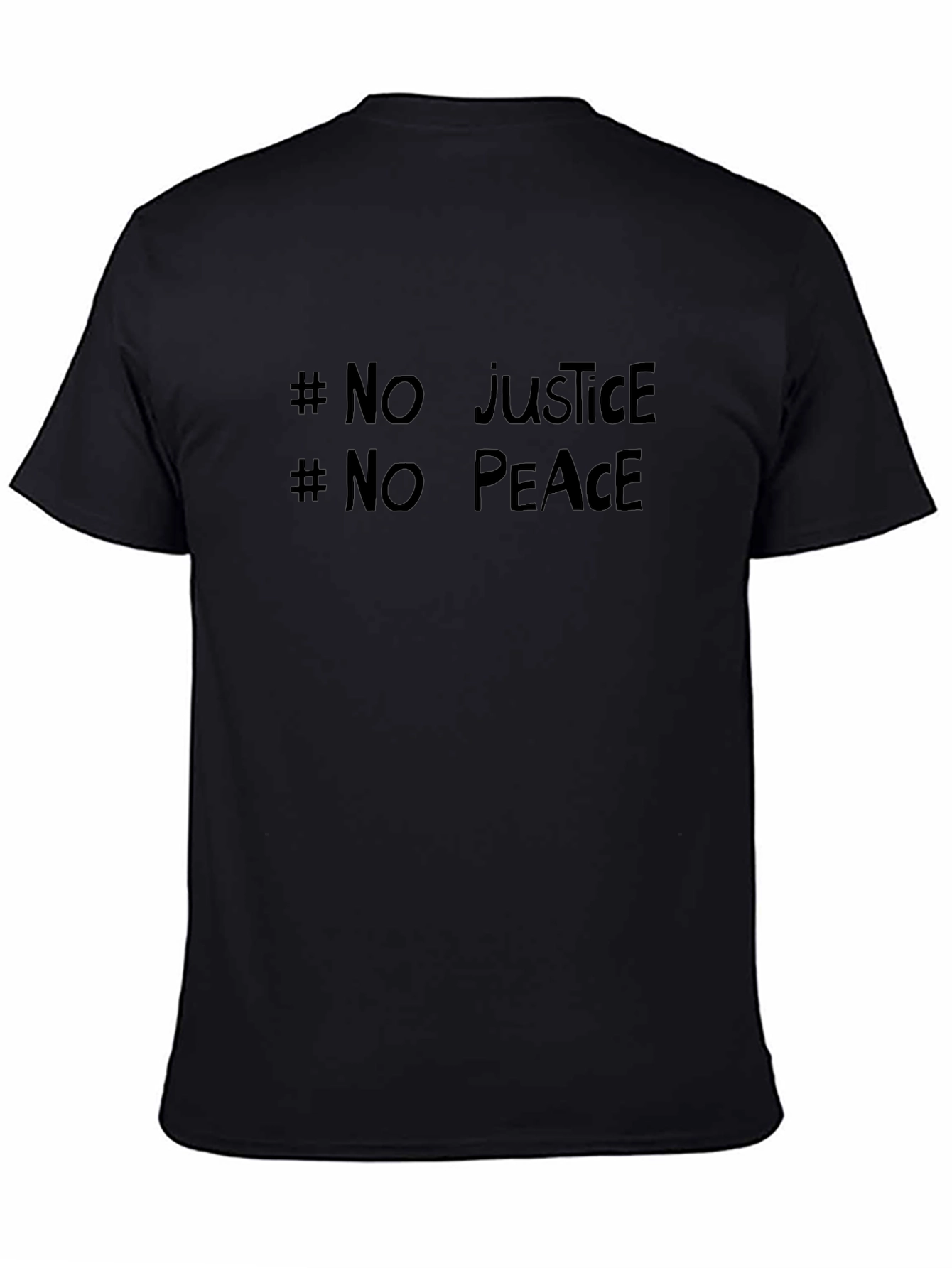 No Justice No Peace Graphic T-Shirt