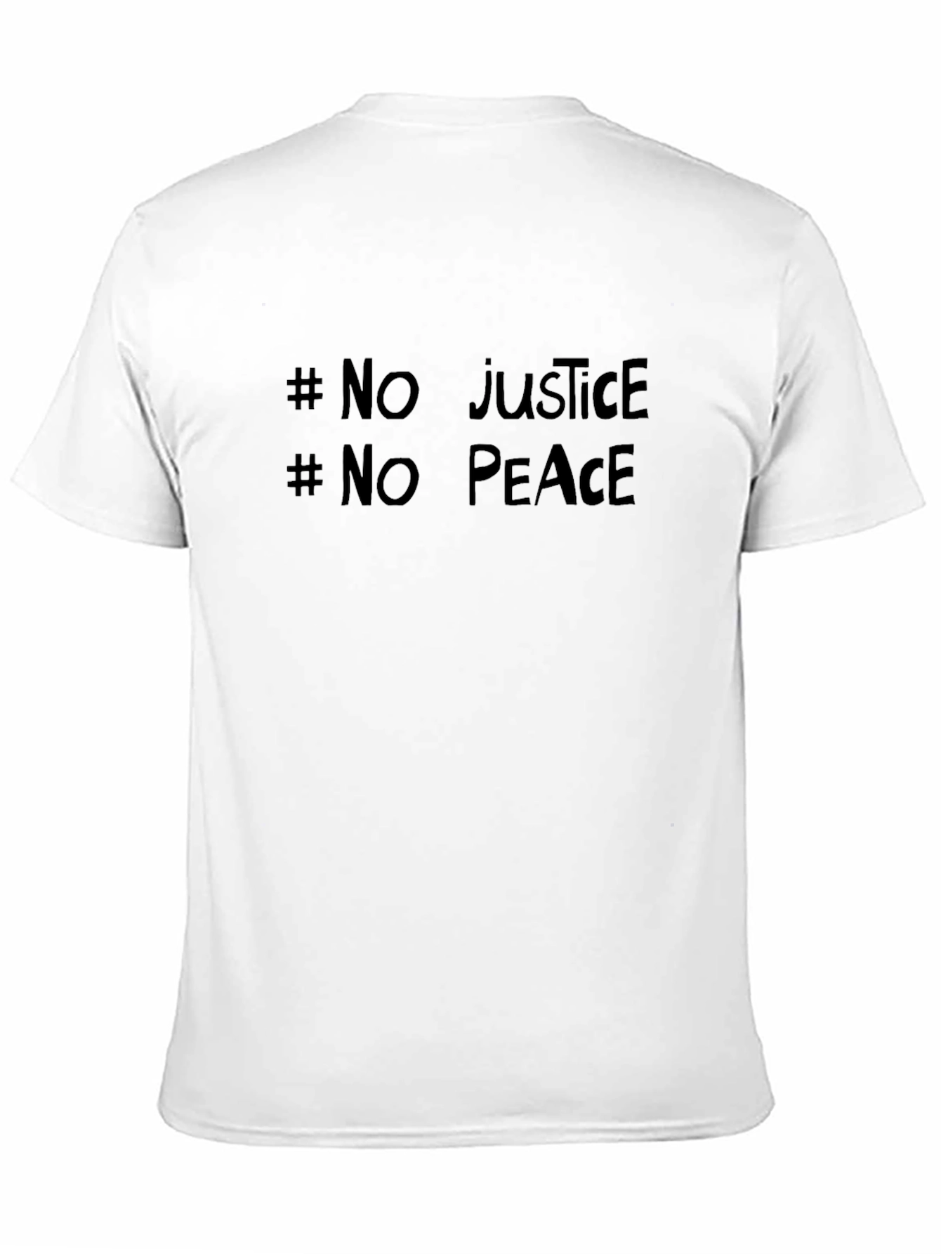 No Justice No Peace Graphic T-Shirt