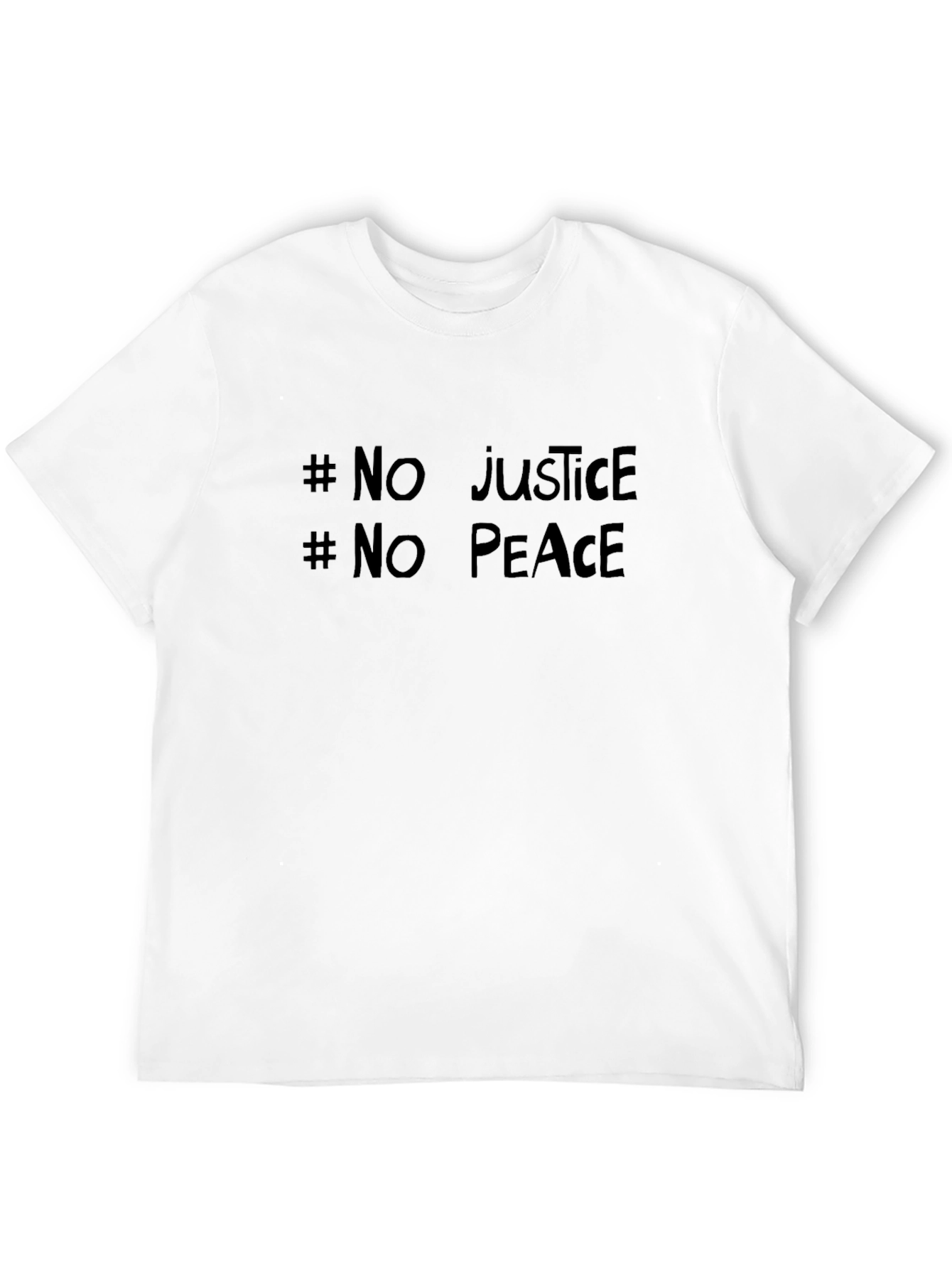 No Justice No Peace Graphic T-Shirt