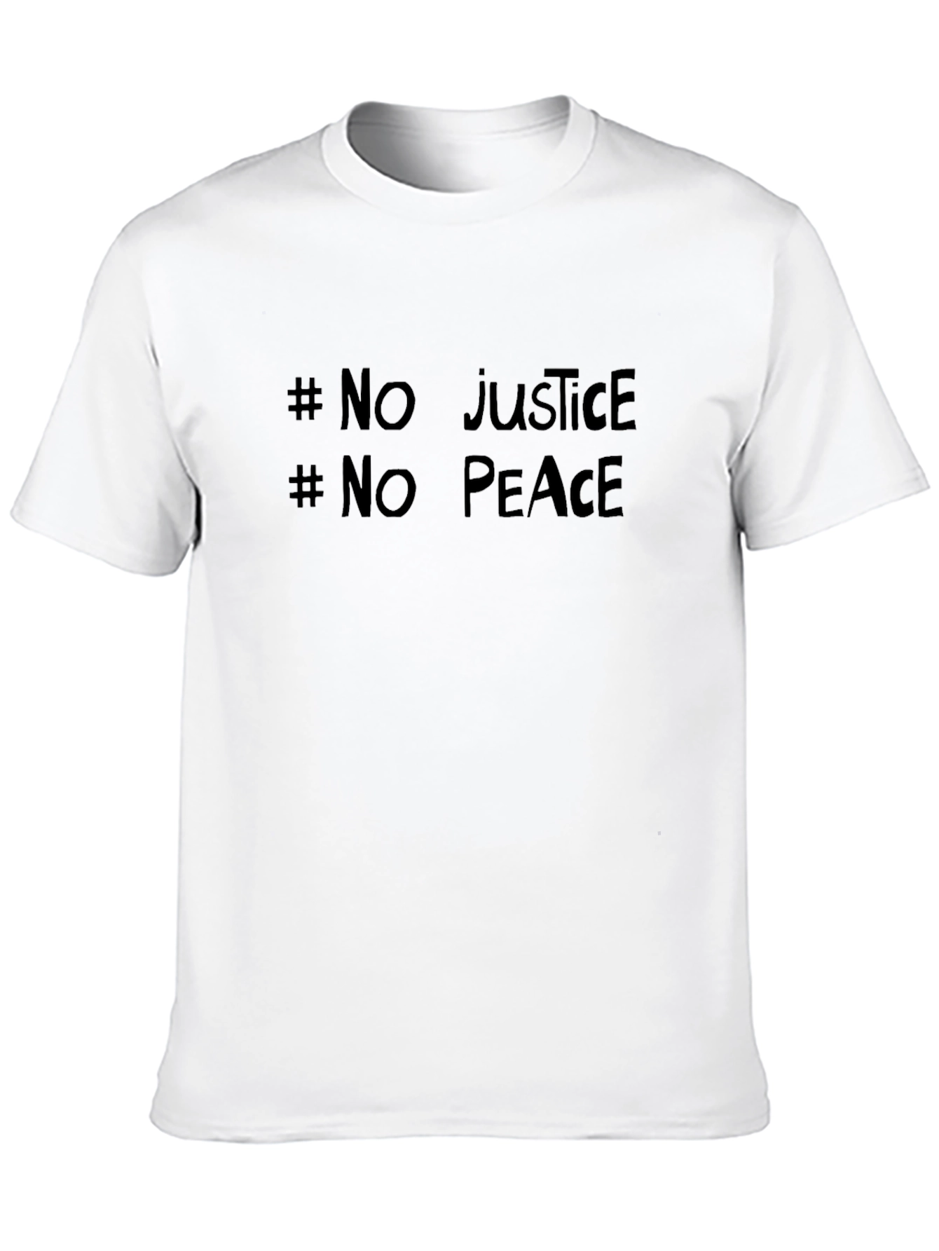 No Justice No Peace Graphic T-Shirt