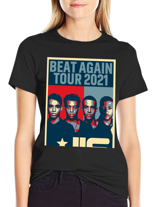 Beat Again Tour 2021 Black T-Shirt