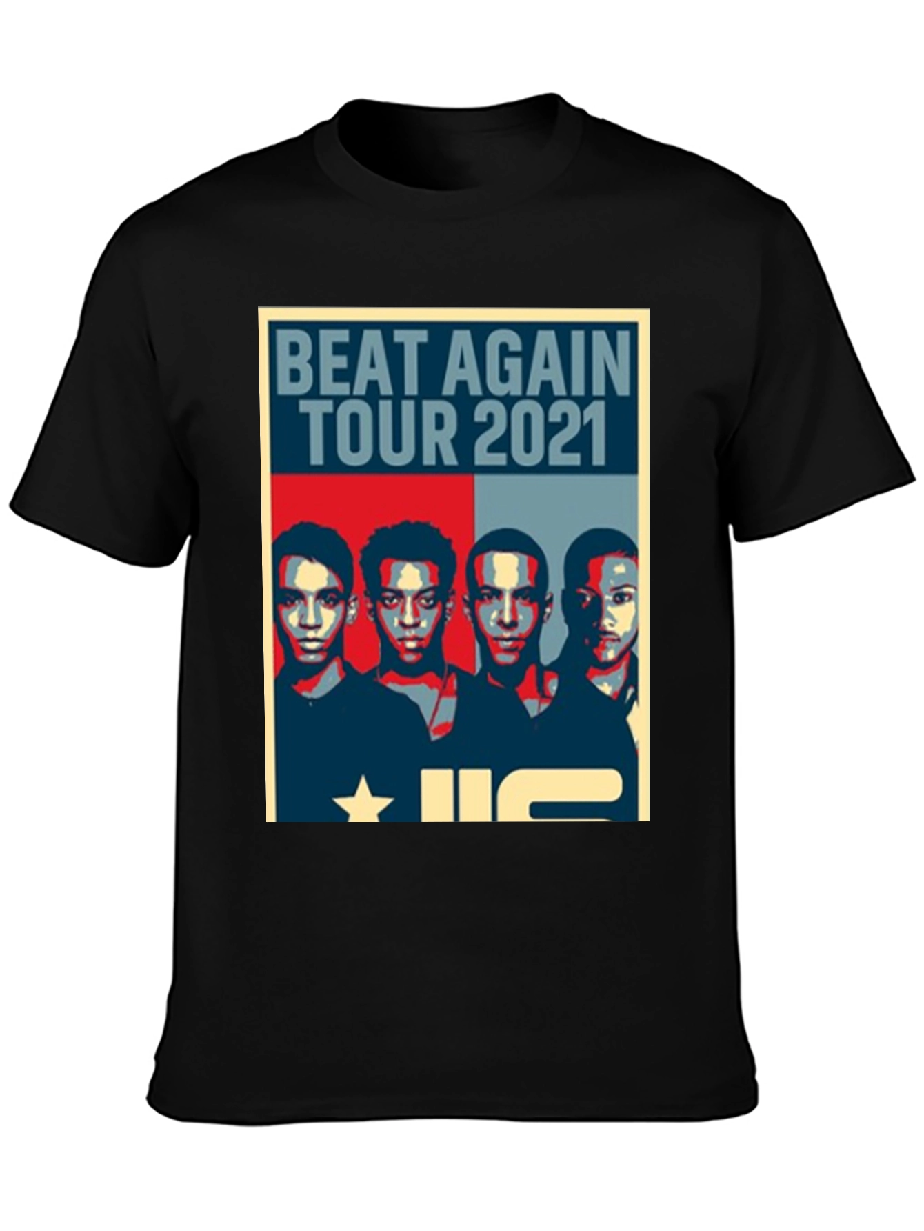 Beat Again Tour 2021 Black T-Shirt