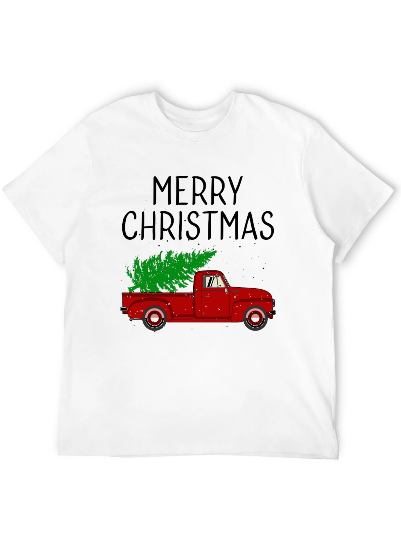 Merry Christmas Truck Tee