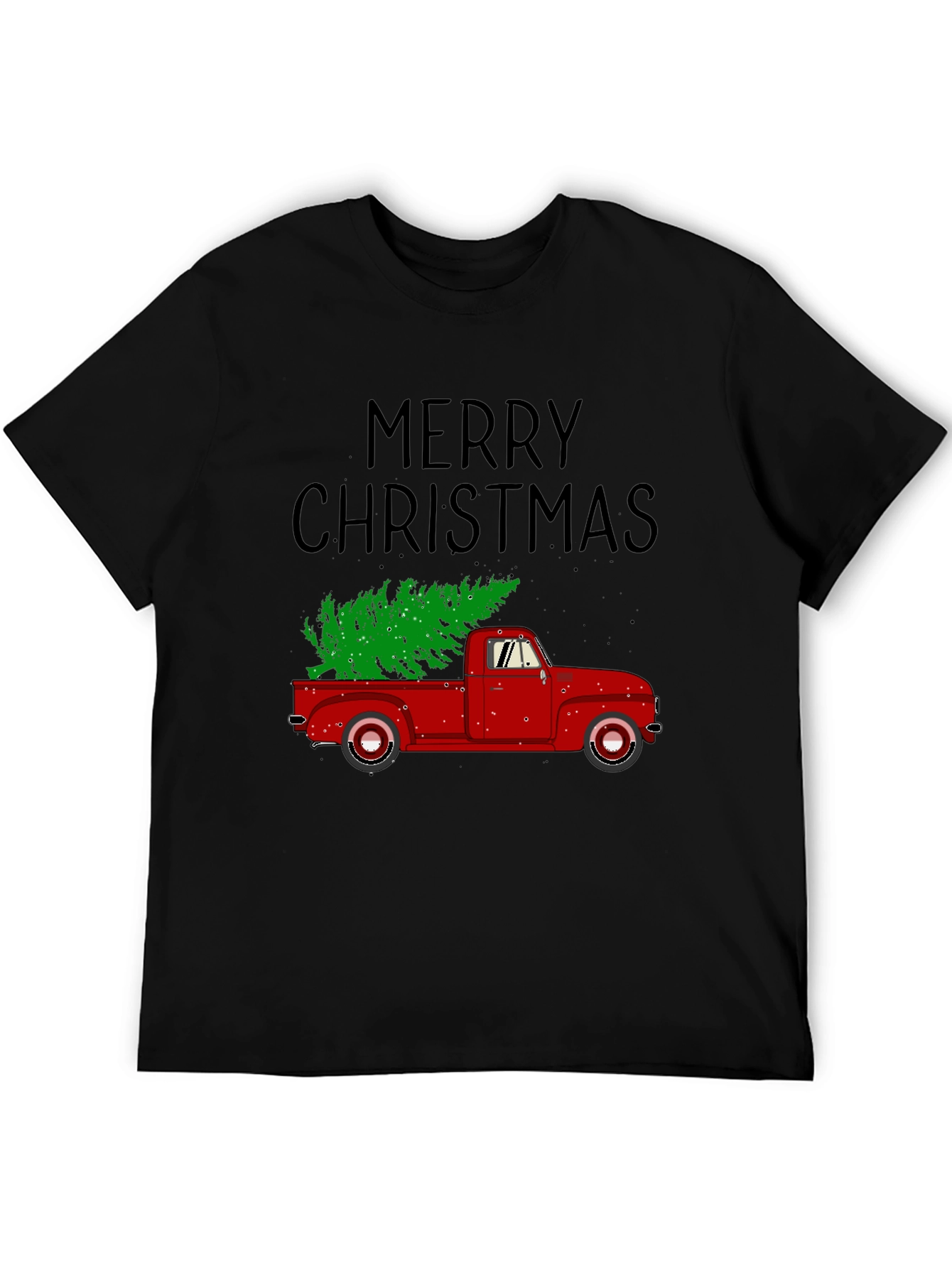 Merry Christmas Truck Tee