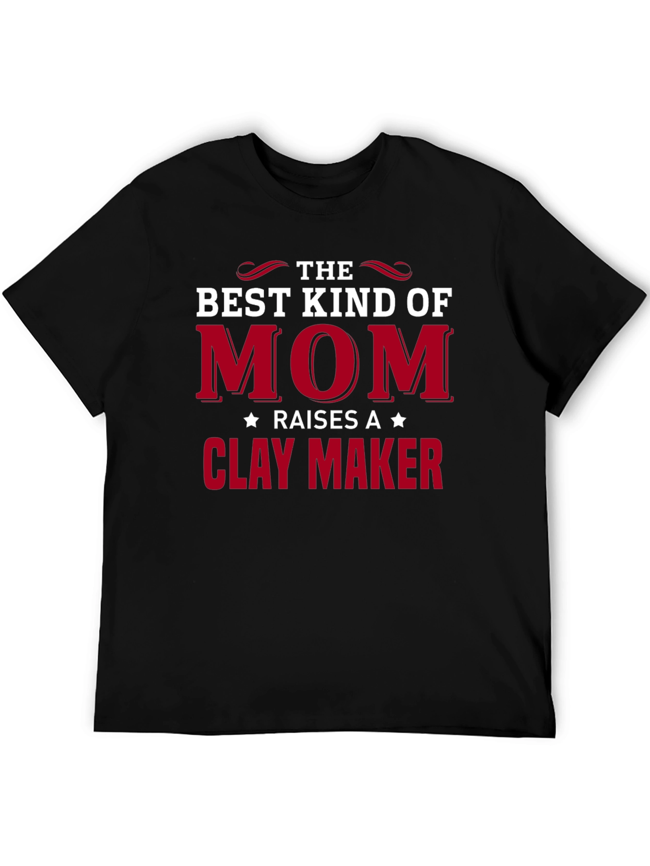 Best Kind of Mom T-Shirt - Clay Maker Design