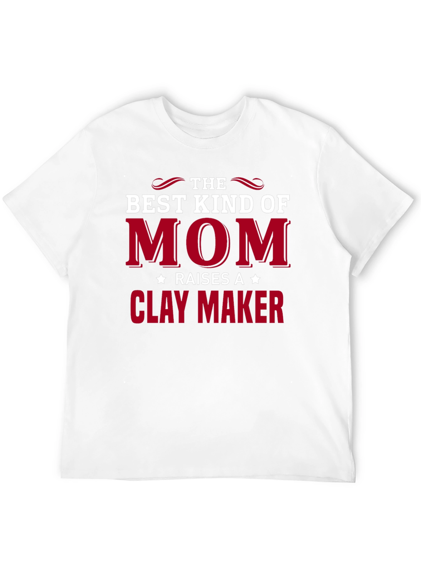 Best Kind of Mom T-Shirt - Clay Maker Design