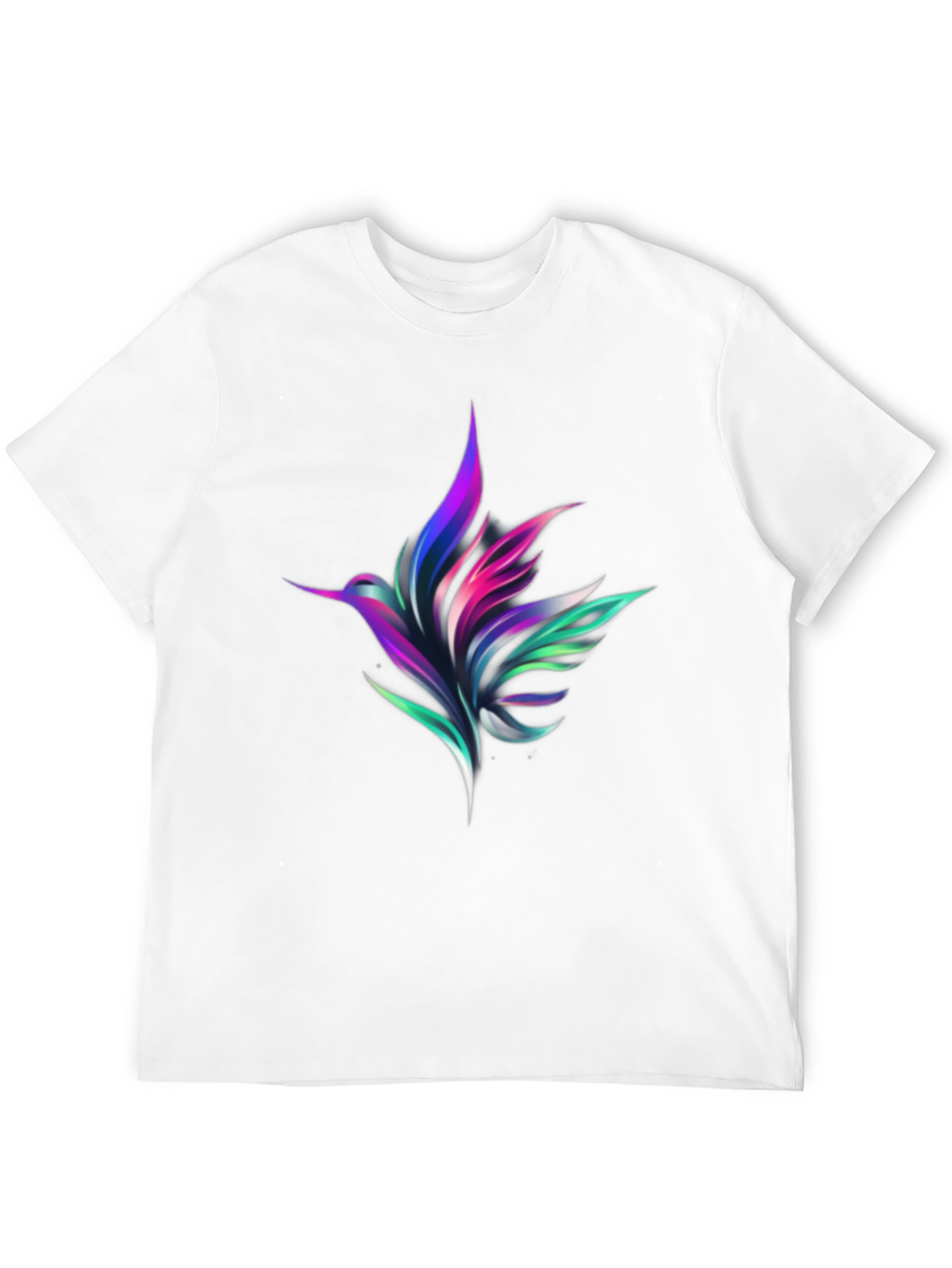 Hummingbird Graphic Black Tee
