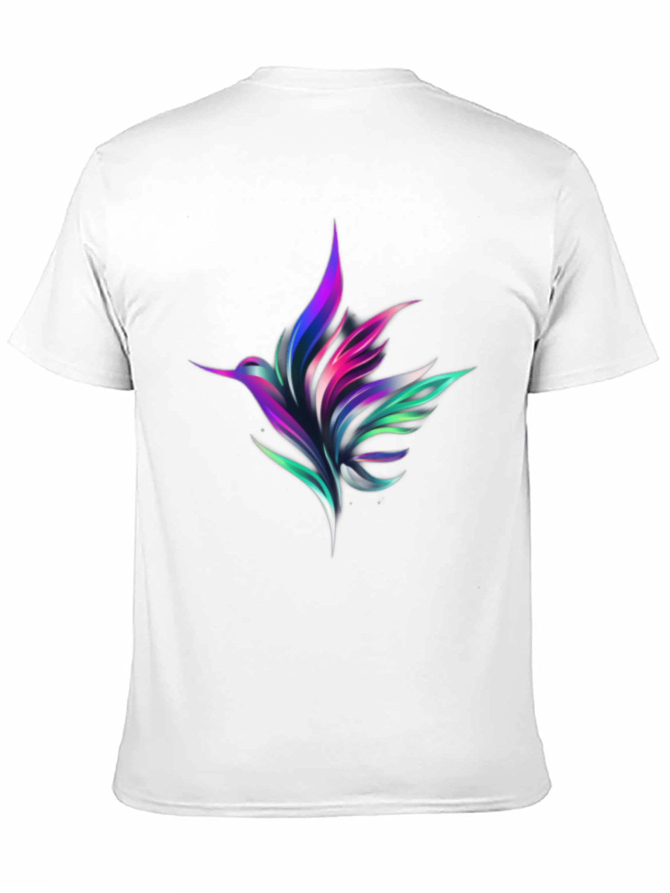 Hummingbird Graphic Black Tee