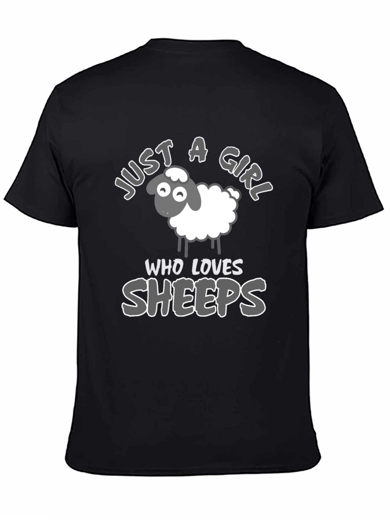 Just A Girl Who Loves Sheep T-Shirt