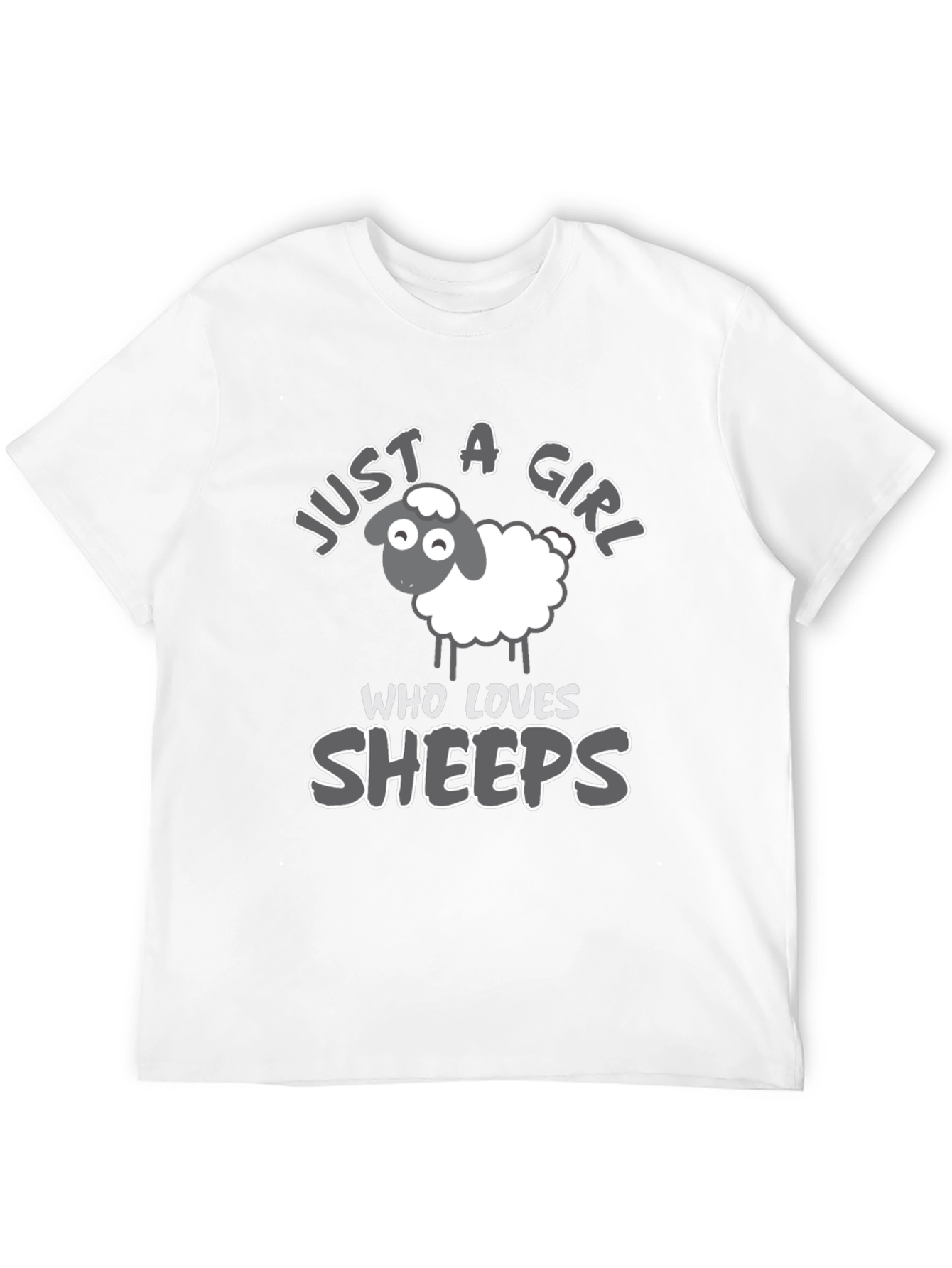 Just A Girl Who Loves Sheep T-Shirt
