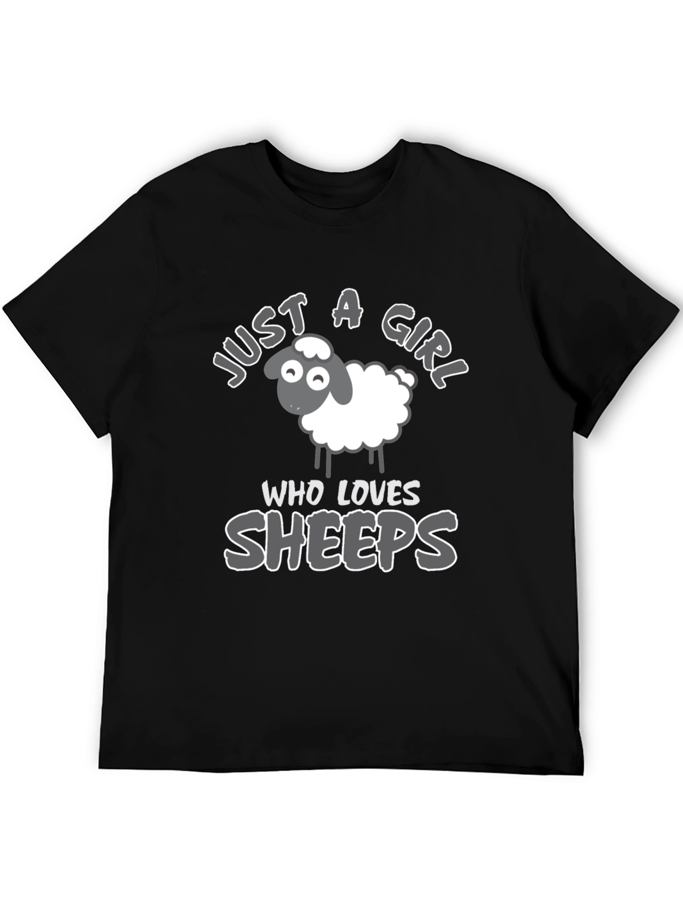 Just A Girl Who Loves Sheep T-Shirt