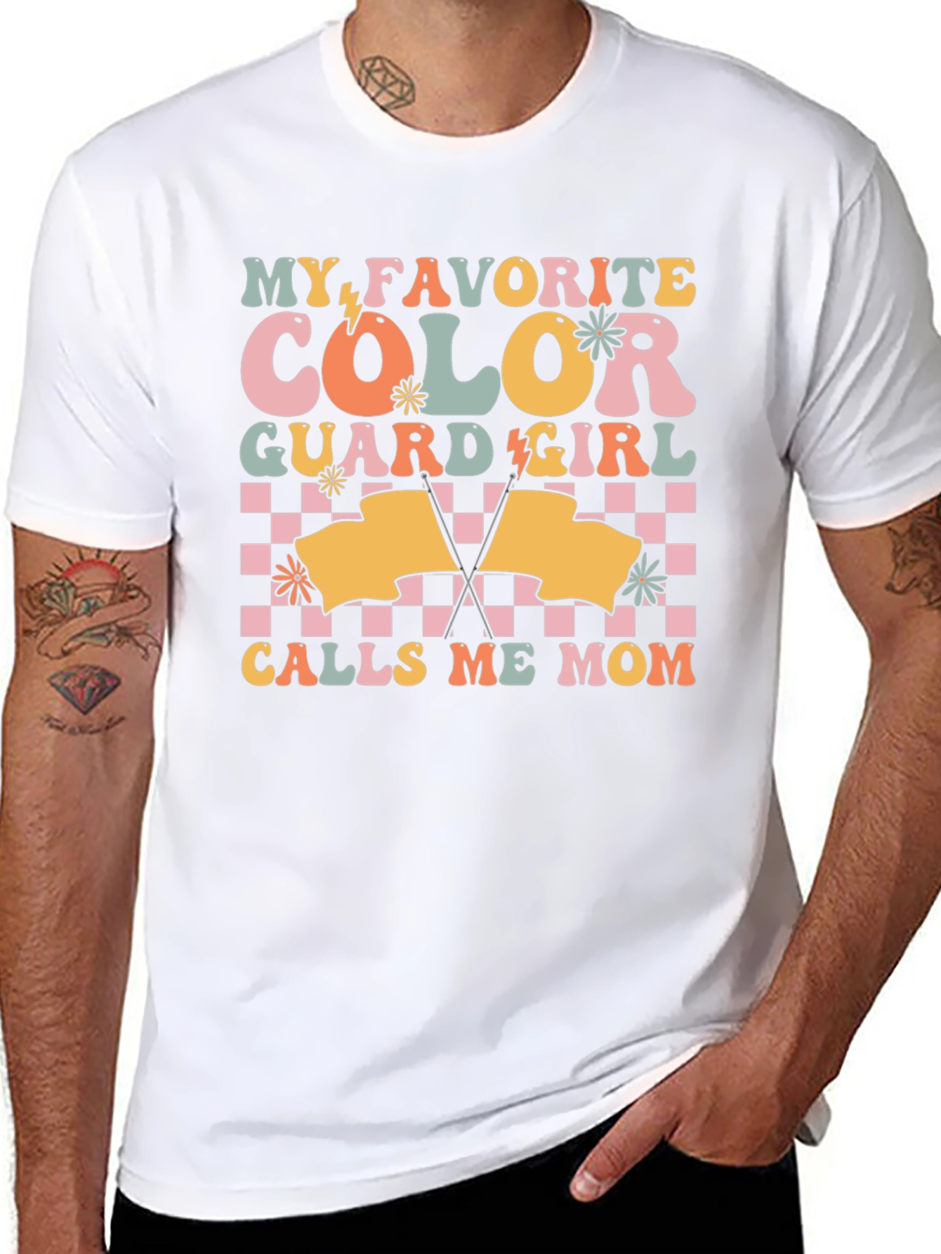 Color Guard Mom T-Shirt
