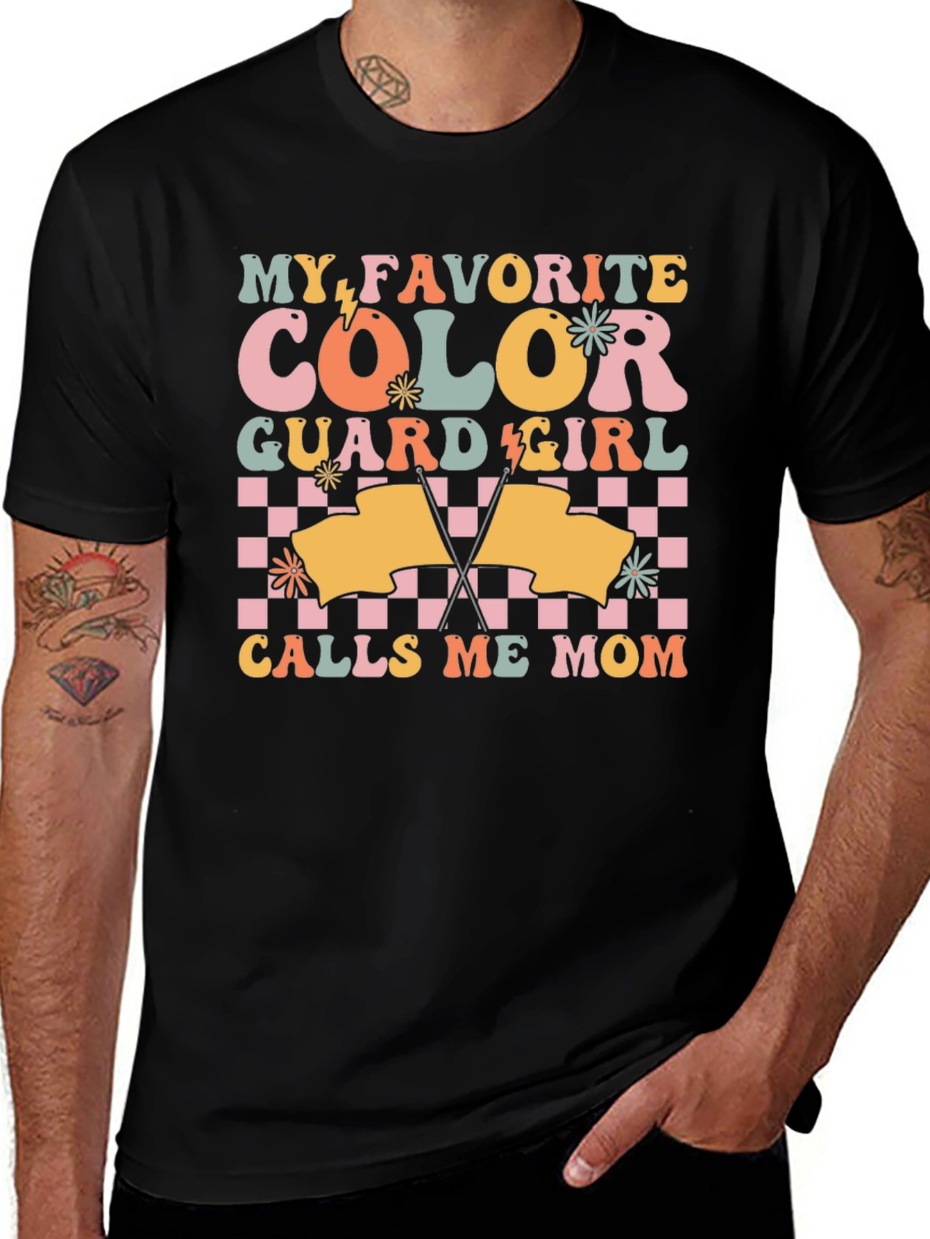 Color Guard Mom T-Shirt