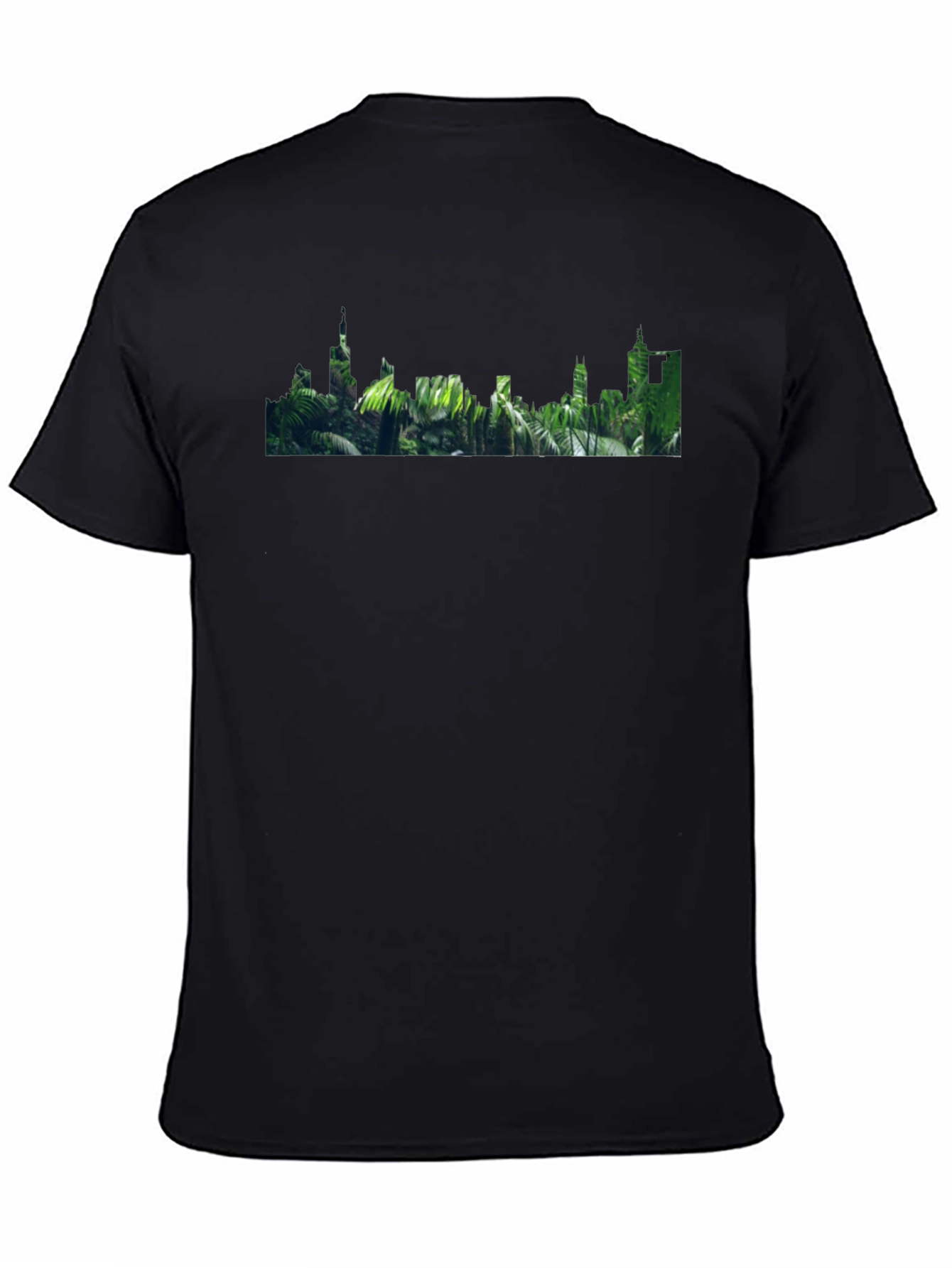 Tropical Skyline Graphic T-Shirt