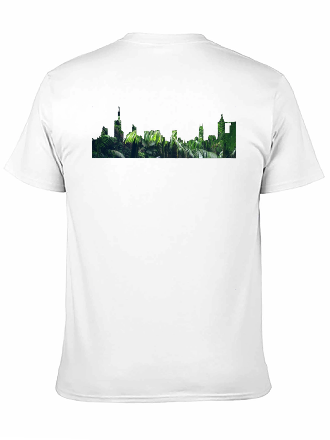 Tropical Skyline Graphic T-Shirt