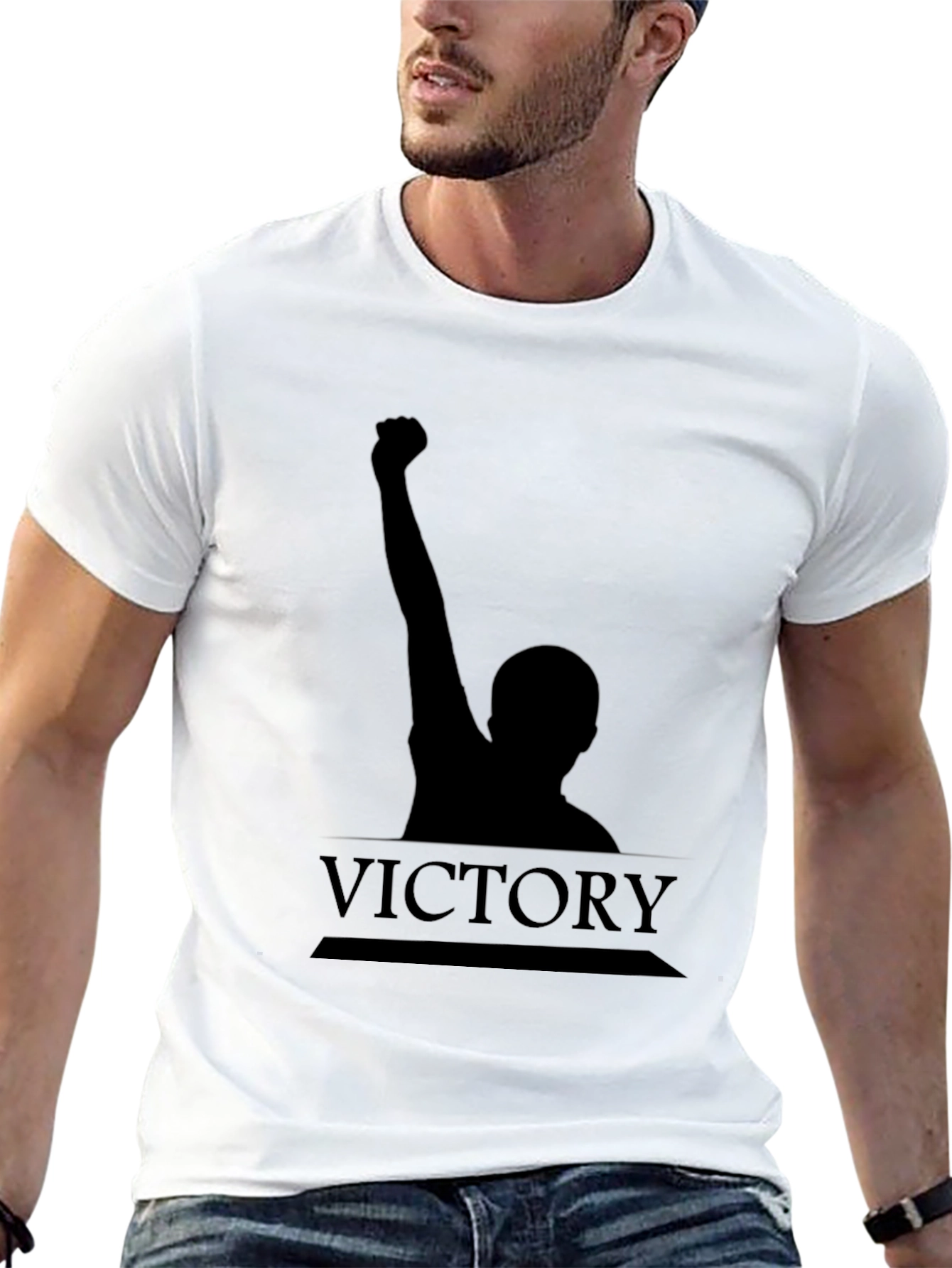 Victory Silhouette Graphic T-Shirt