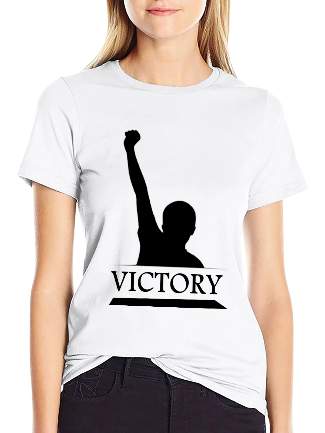 Victory Silhouette Graphic T-Shirt