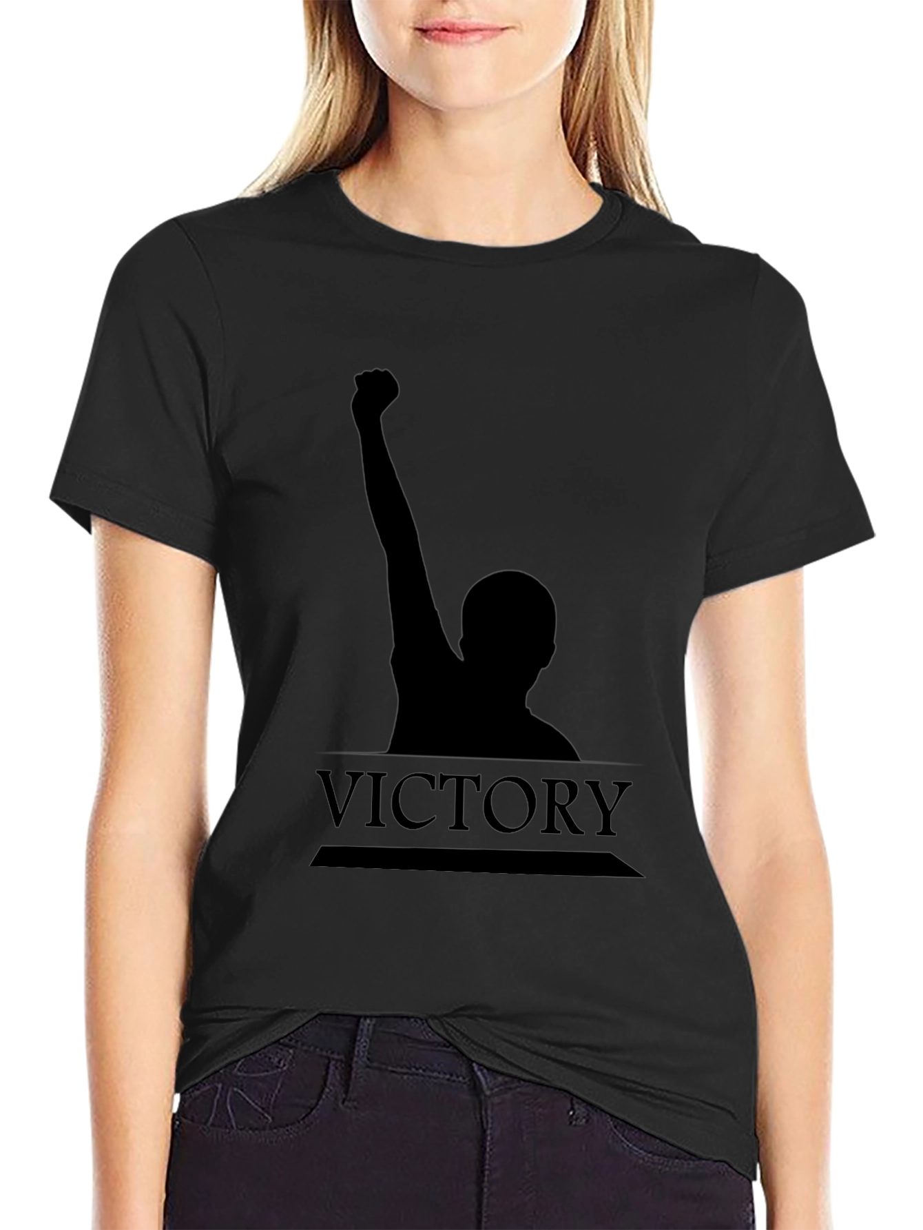 Victory Silhouette Graphic T-Shirt