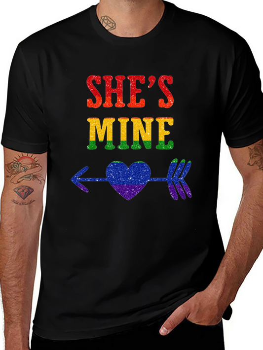 Shes Mine Pride Graphic Tee