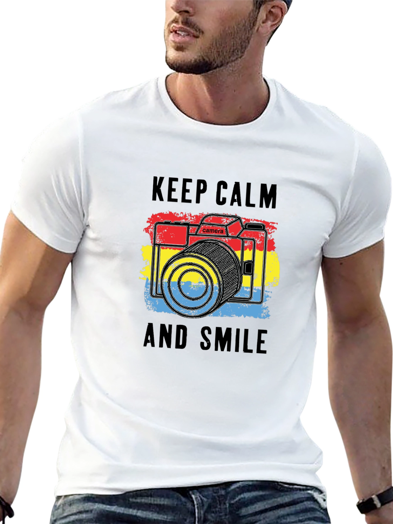 Keep Calm Camera T-Shirt