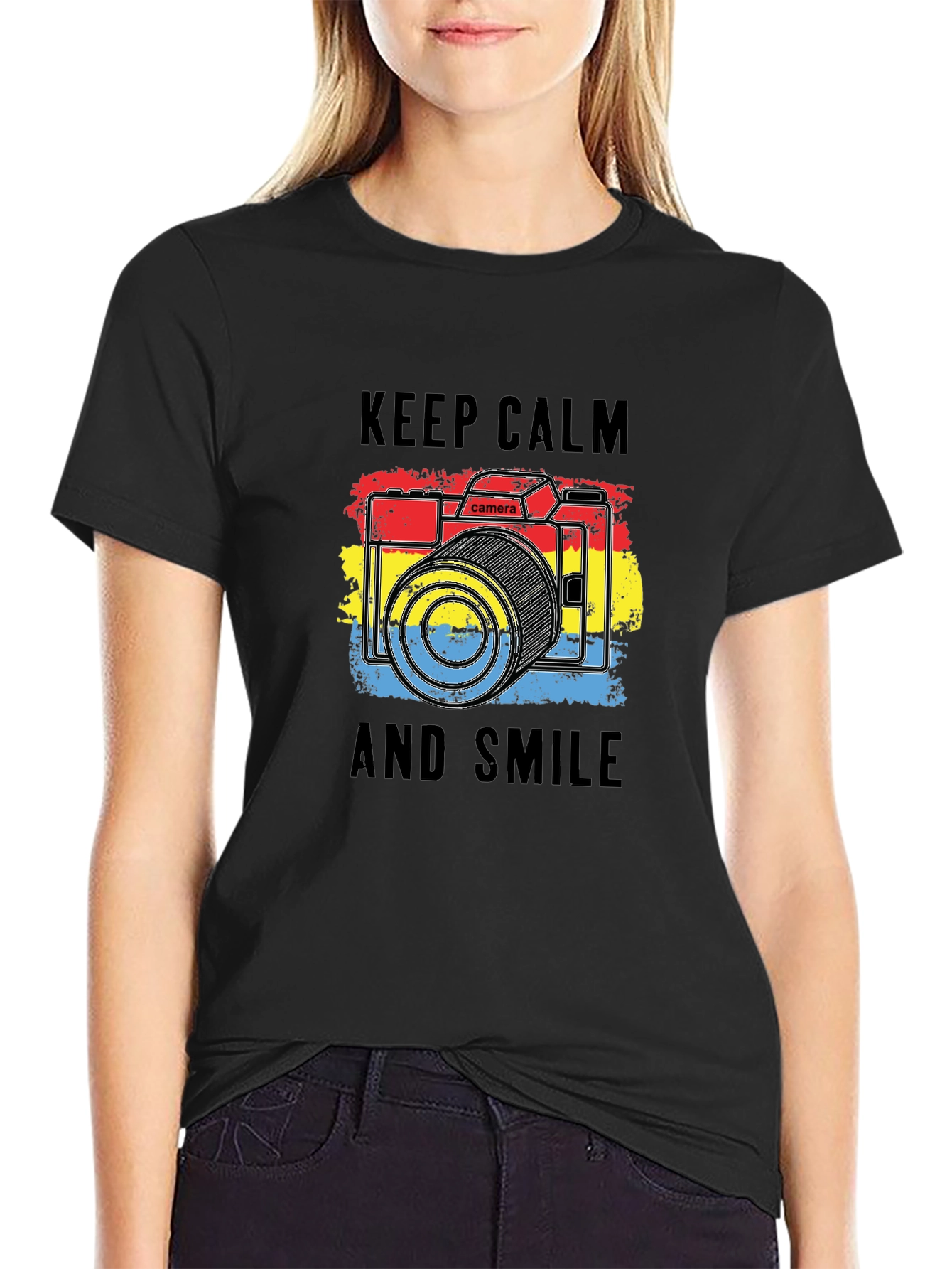 Keep Calm Camera T-Shirt