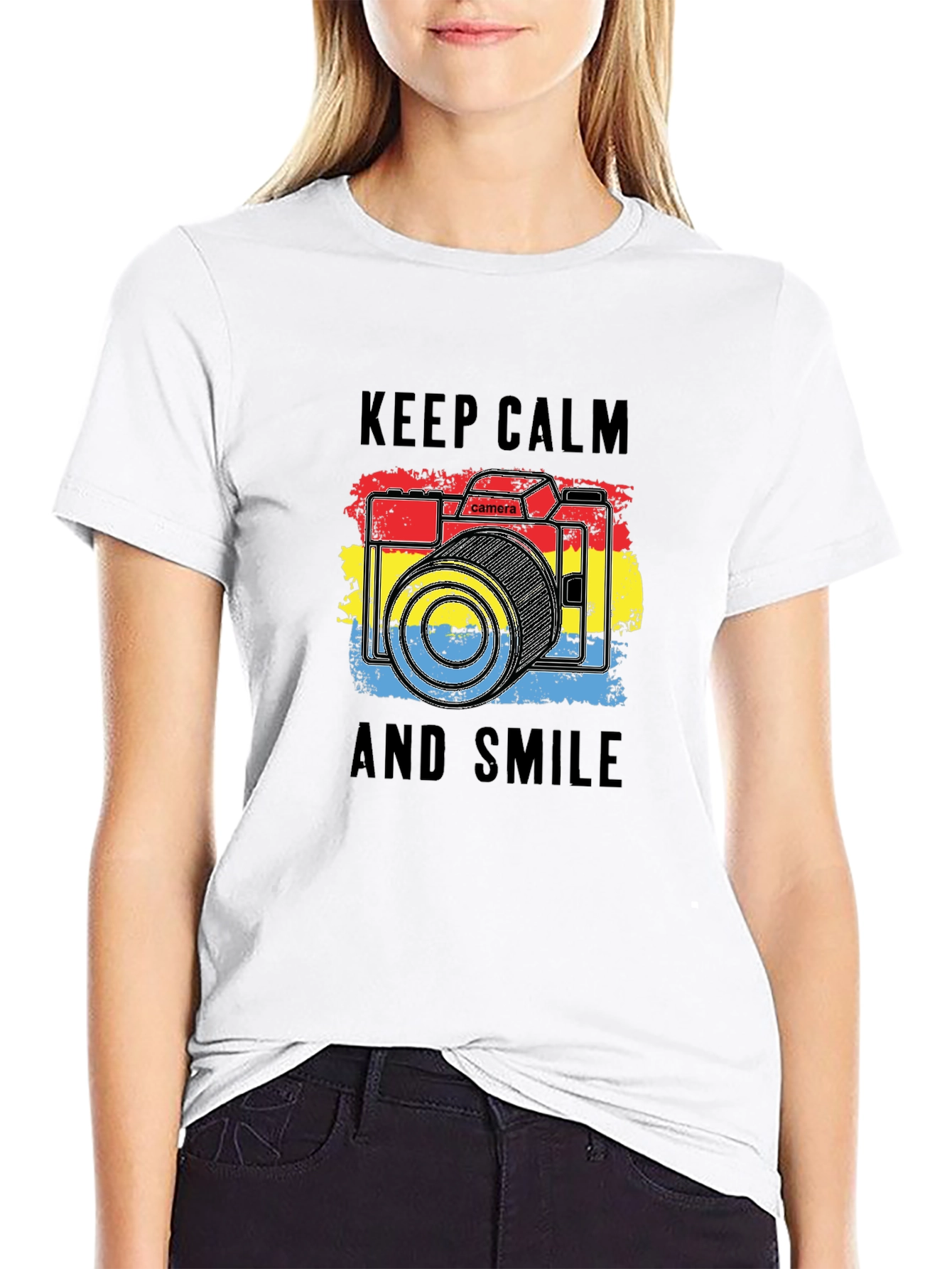 Keep Calm Camera T-Shirt
