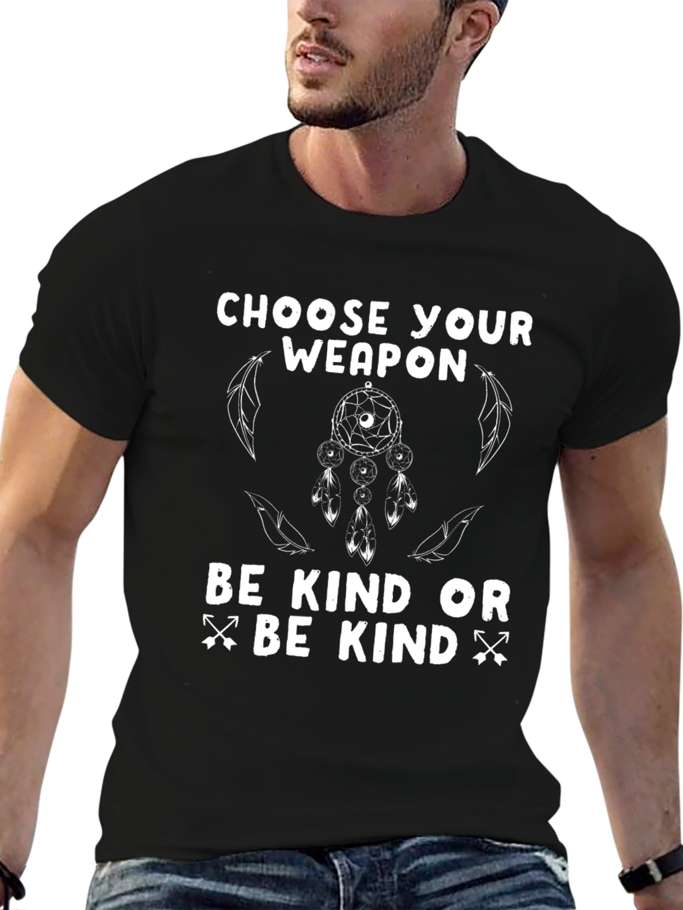 Choose Kindness T-Shirt - Dreamcatcher Design