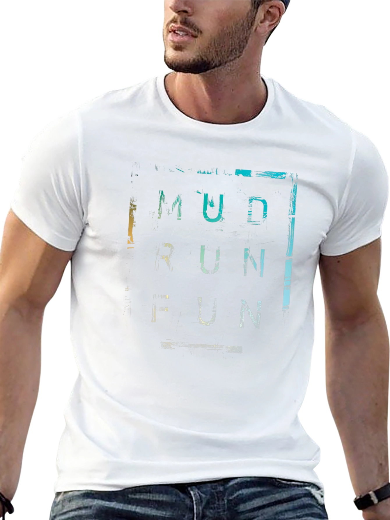 Mud Run Fun Graphic Tee