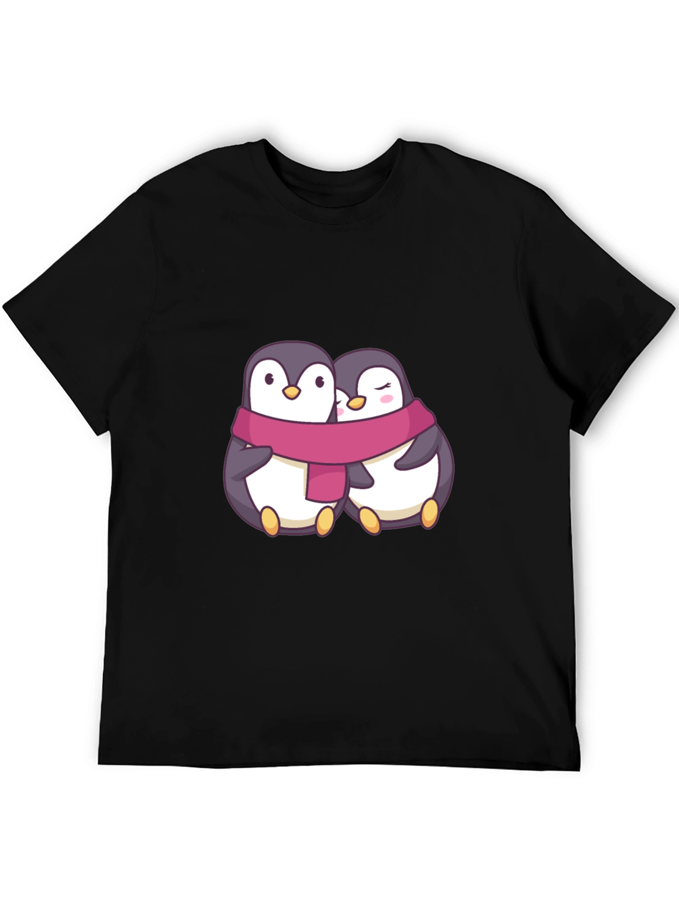 Penguin Couple T-Shirt: Cute Love Design