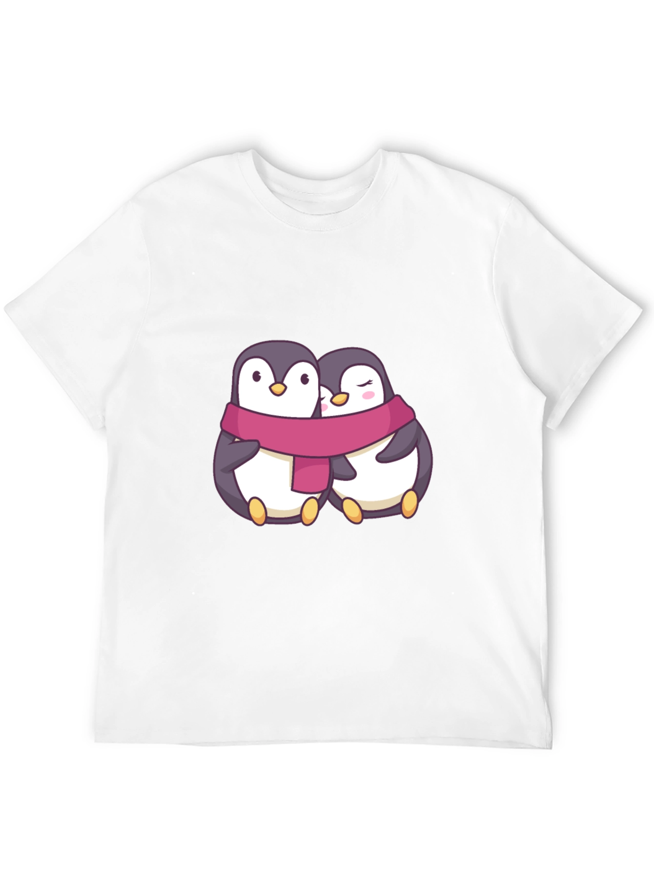 Penguin Couple T-Shirt: Cute Love Design