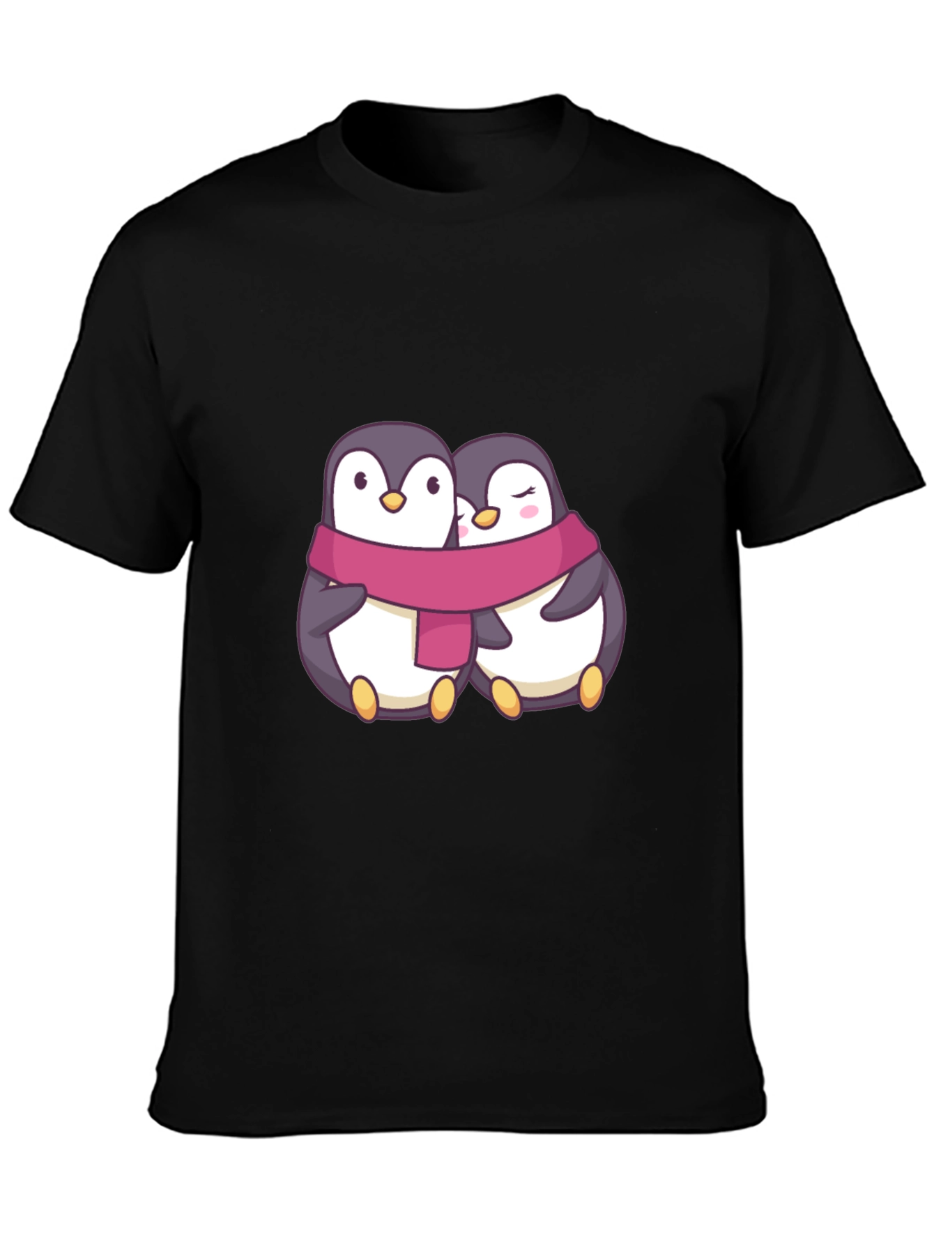 Penguin Couple T-Shirt: Cute Love Design