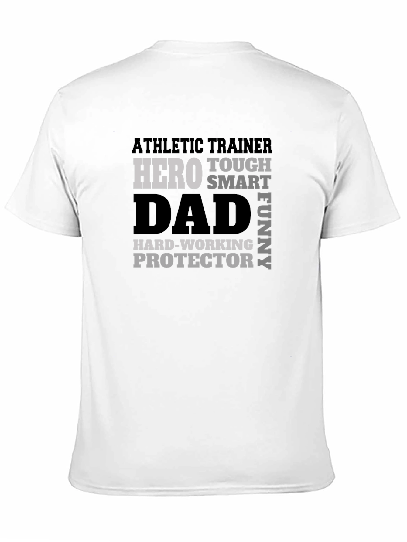 Athletic Trainer Dad T-Shirt - Hero Tough Funny