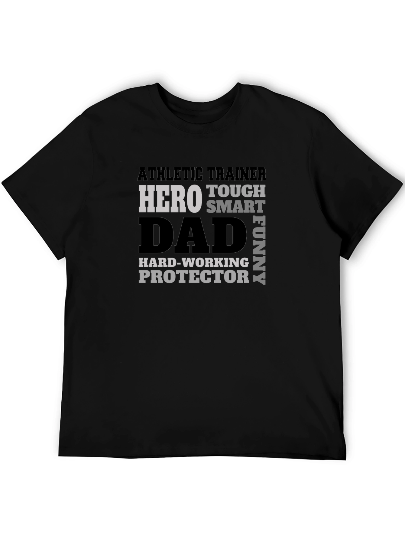 Athletic Trainer Dad T-Shirt - Hero Tough Funny