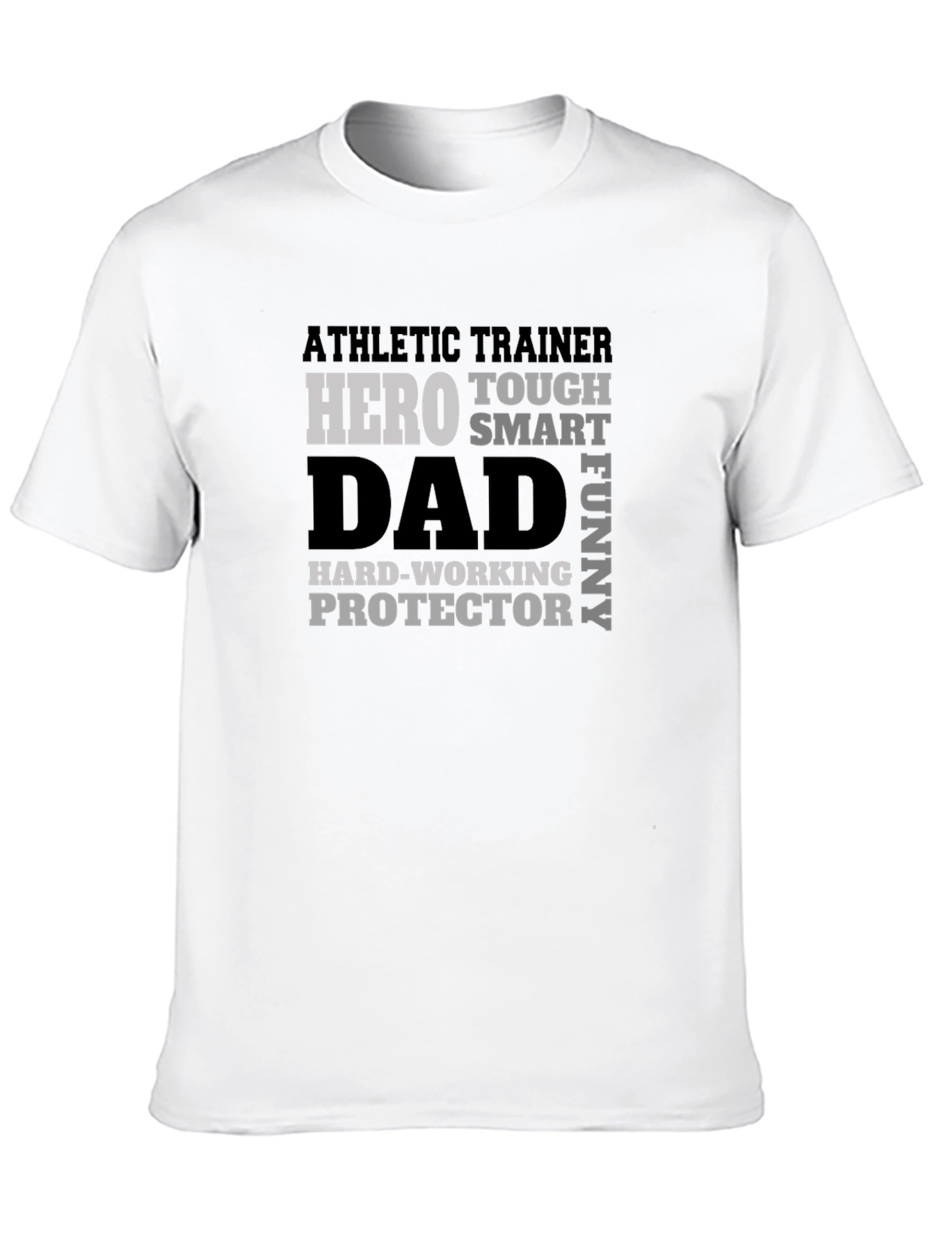 Athletic Trainer Dad T-Shirt - Hero Tough Funny