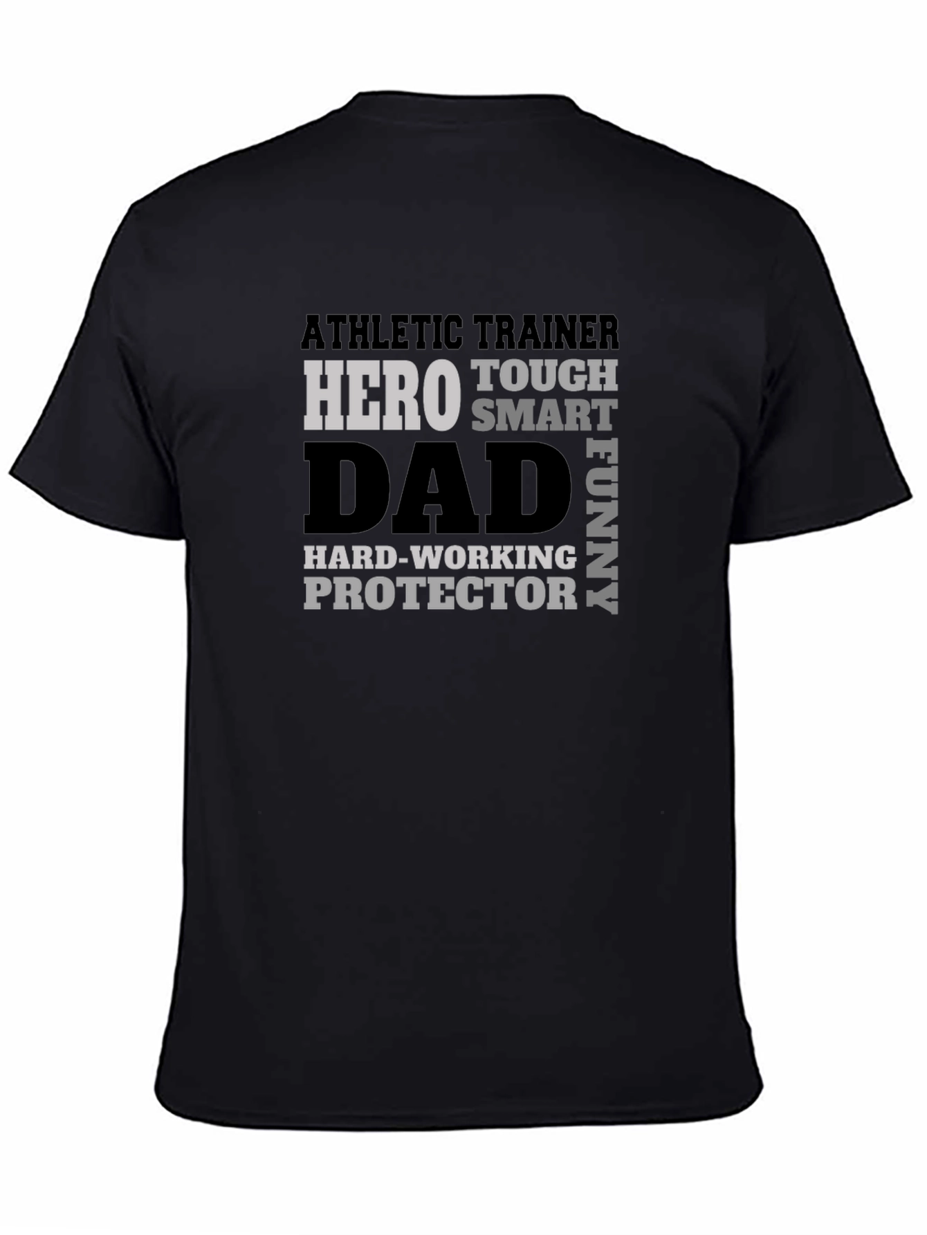 Athletic Trainer Dad T-Shirt - Hero Tough Funny
